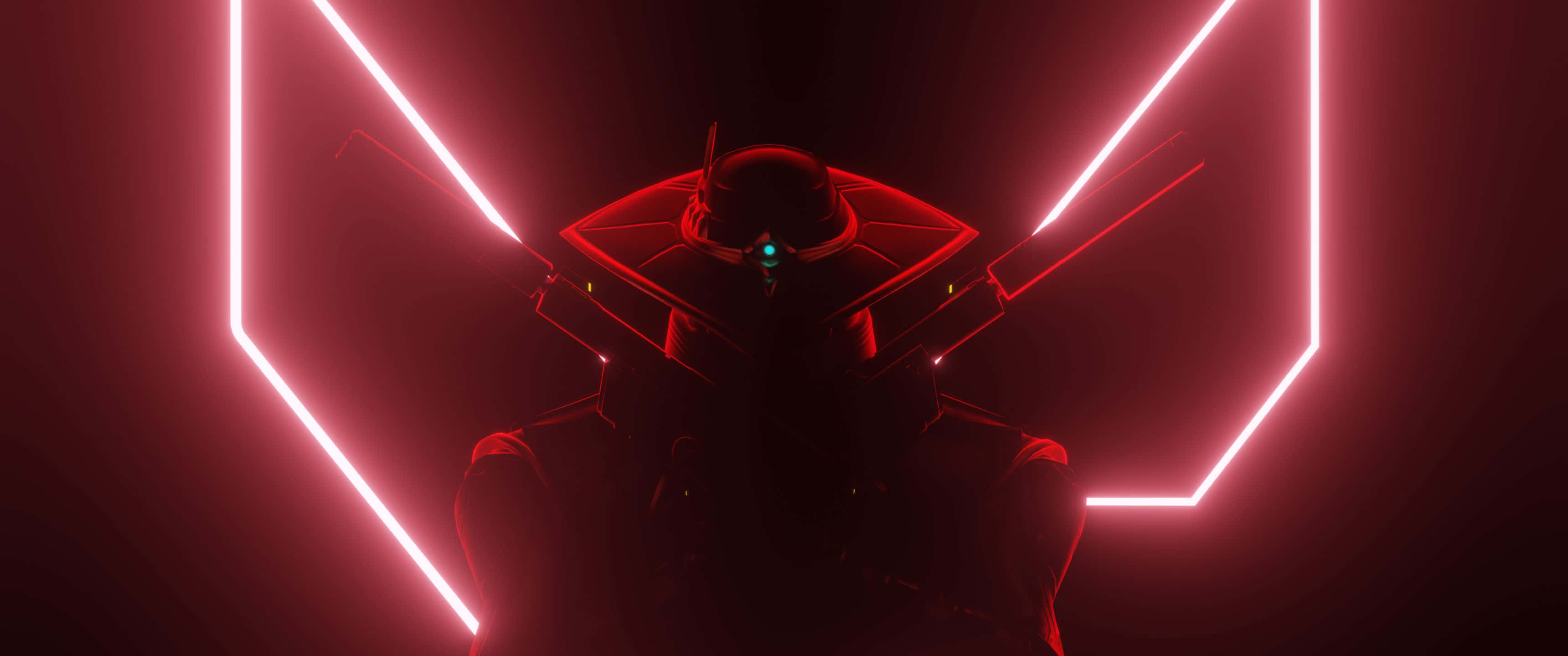 Fondo rojo de Cypher de Valorant 3440x1440p Fondos de pantalla