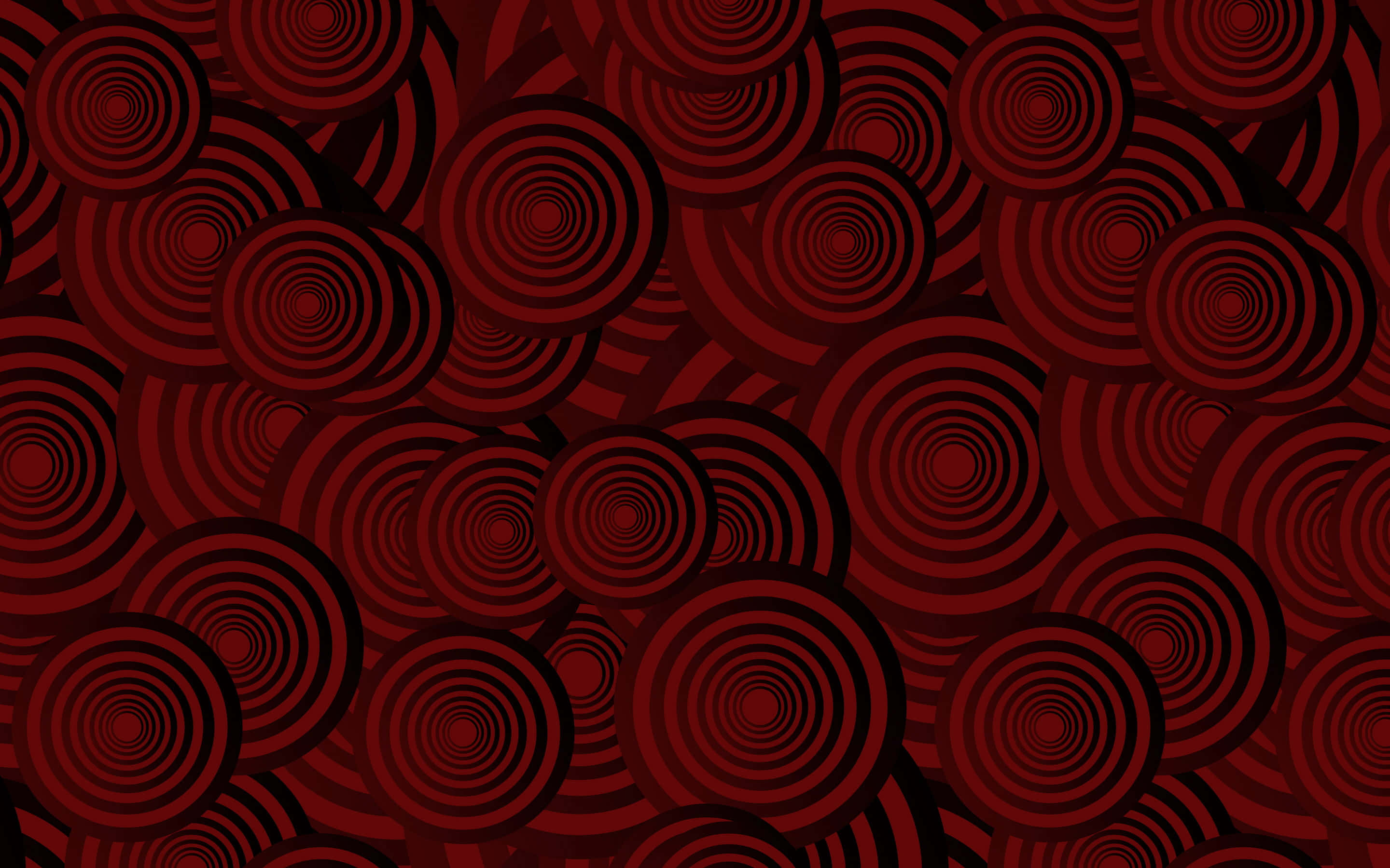 Fondo Rojo Oscuro con Patrón Circular Rojo Fondos de pantalla
