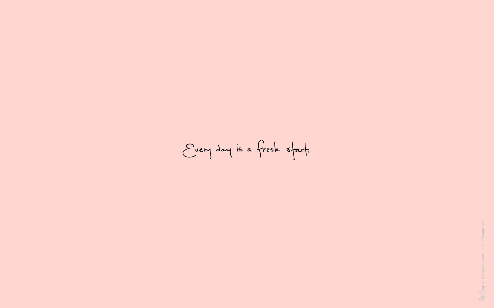 fondo rosa con las palabras 'todo es hermoso' Fondos de pantalla