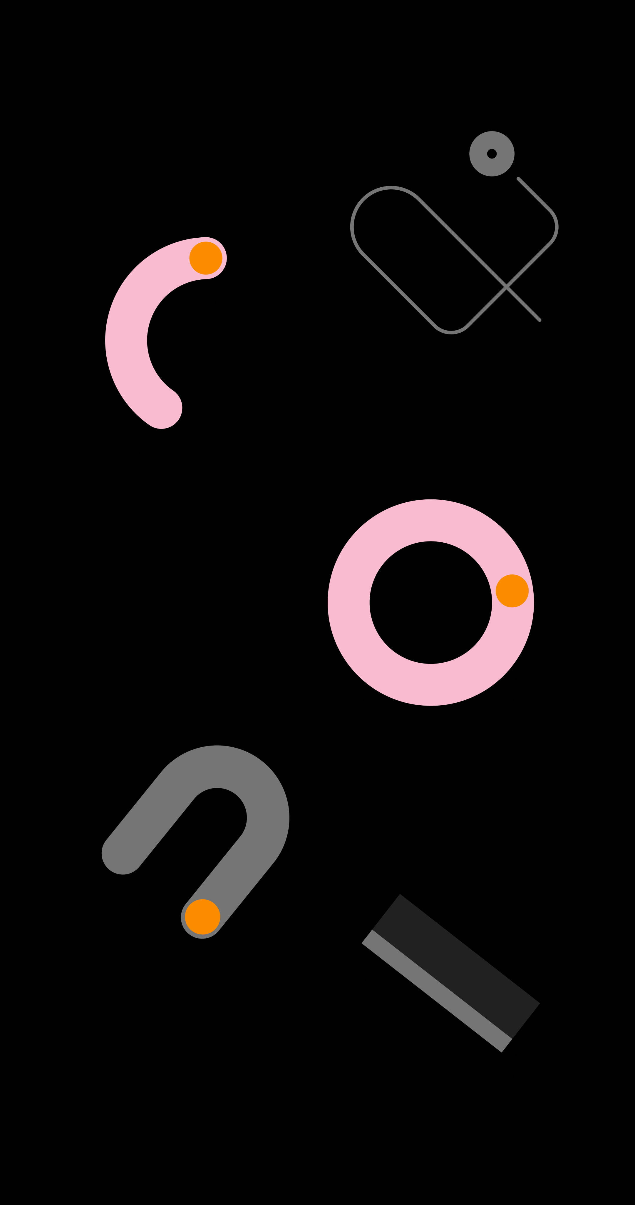 Fondo Rosa Gráfico para Google Pixel 4 Fondos de pantalla