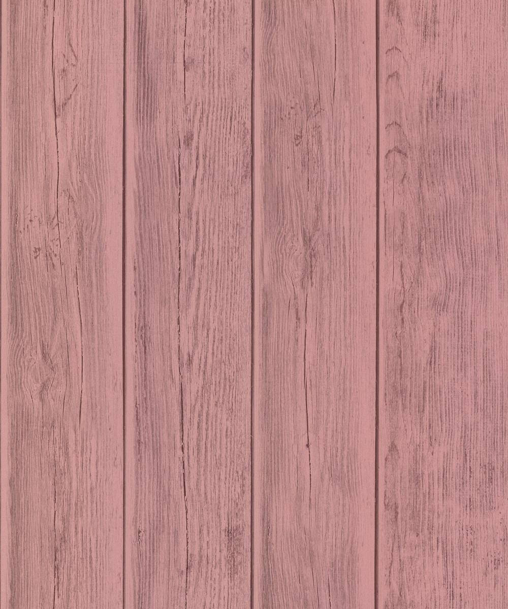 Fondo suave de rosa dorado contra una hermosa pared de tablones de madera Fondos de pantalla
