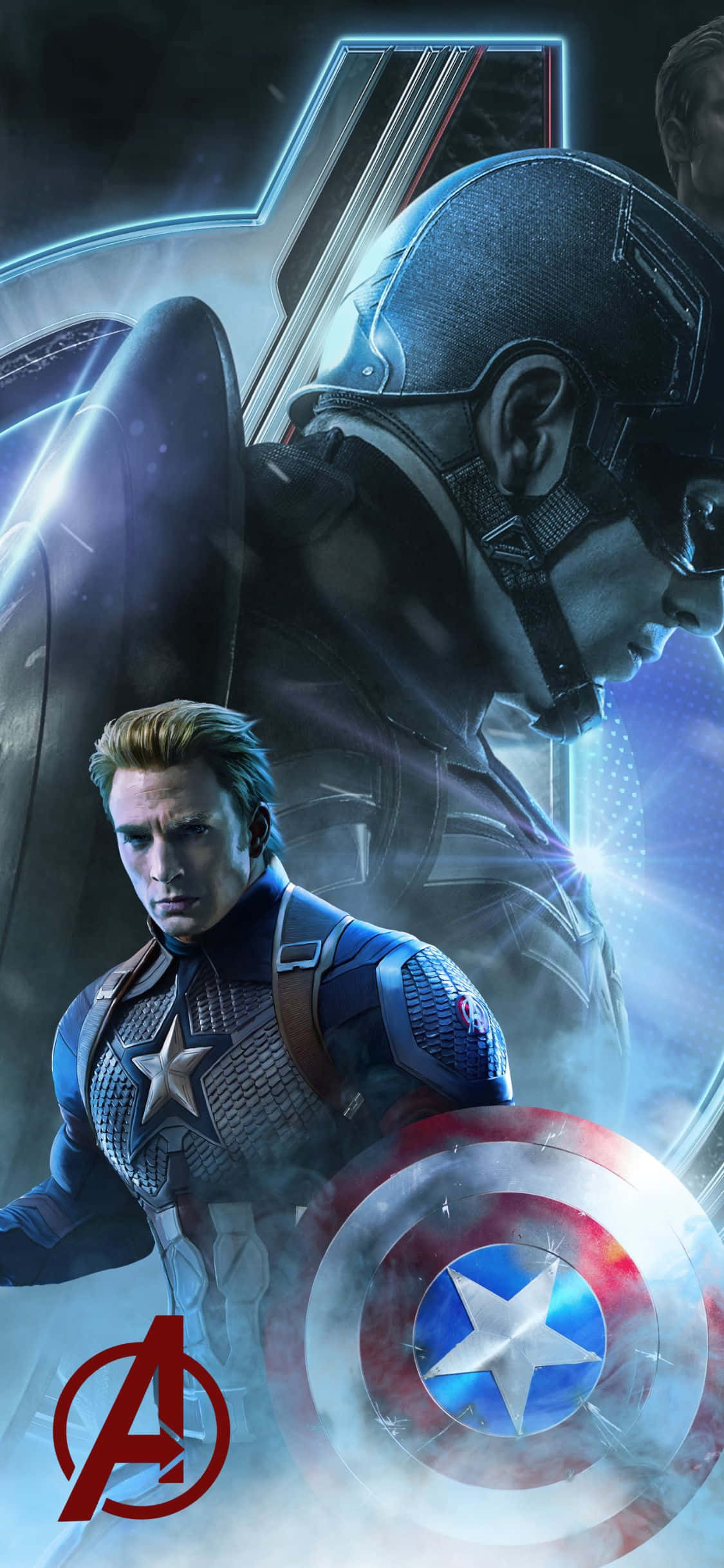 Fondo Superpuesto Avengers iPhone XS Capitán América Fondos de pantalla