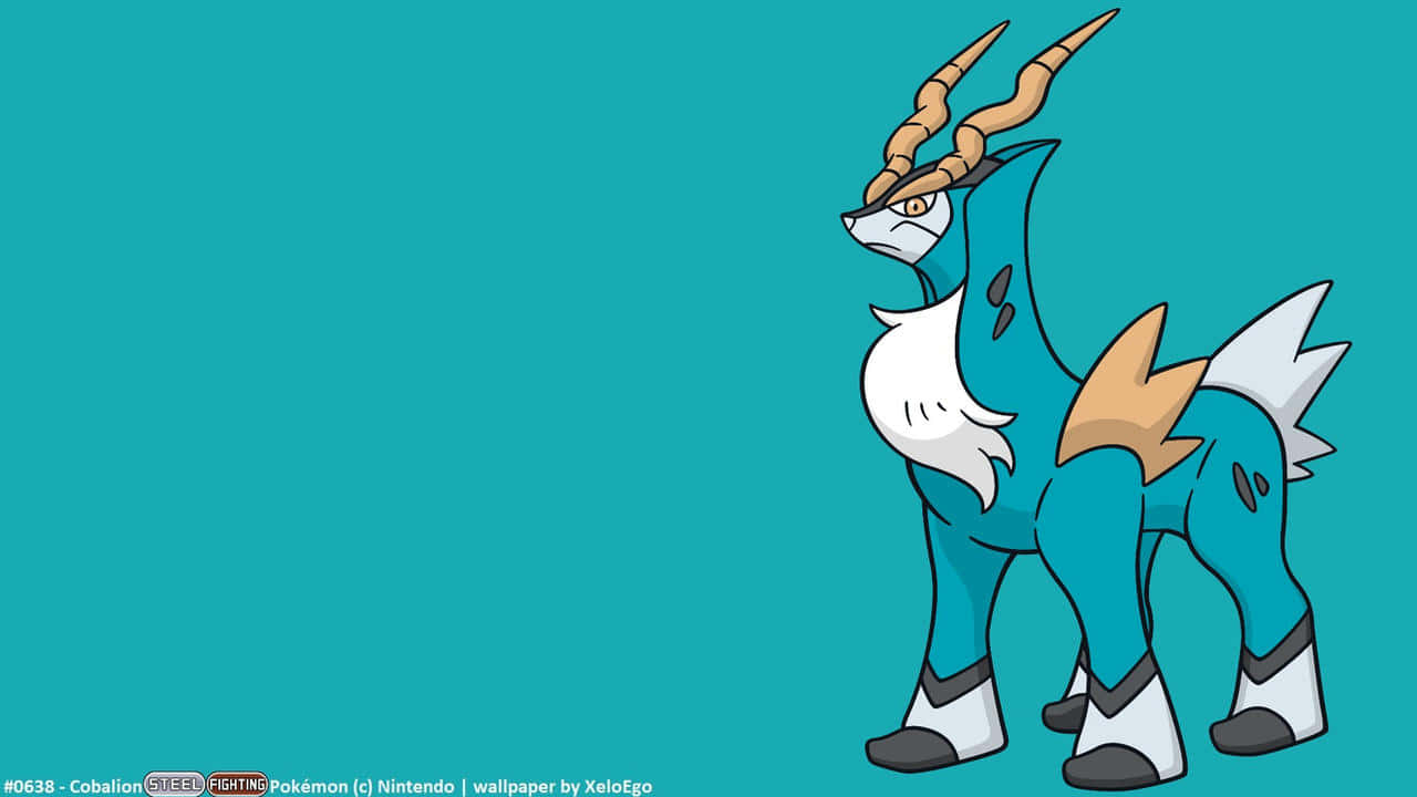 Fondo Teal de Cobalion Fondos de pantalla