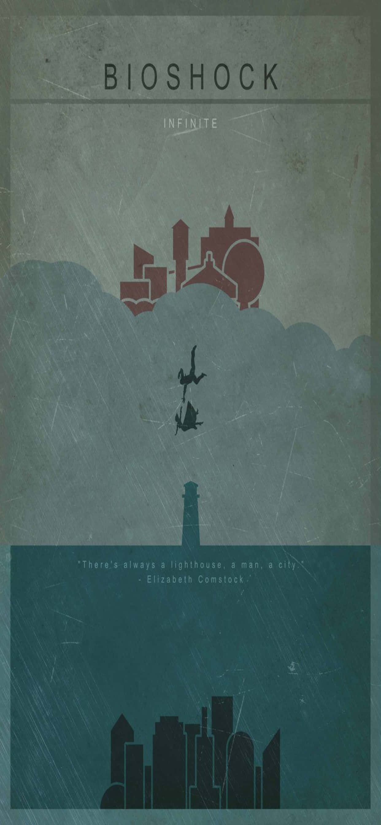 Fondo Temático Rústico iPhone Xs Max Bioshock Infinite Fondos de pantalla