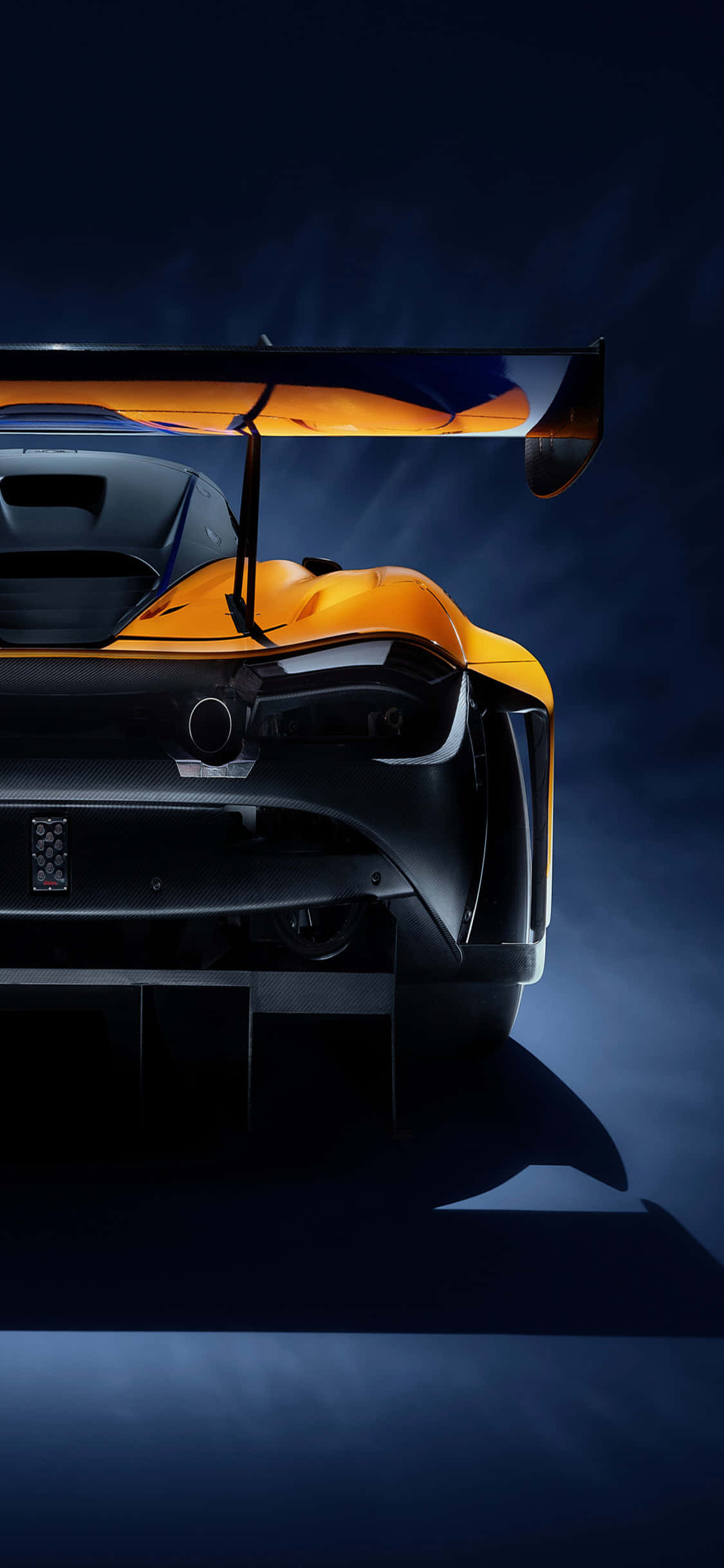 Fondo trasero de iPhone X con McLaren 720s GT3 Fondos de pantalla