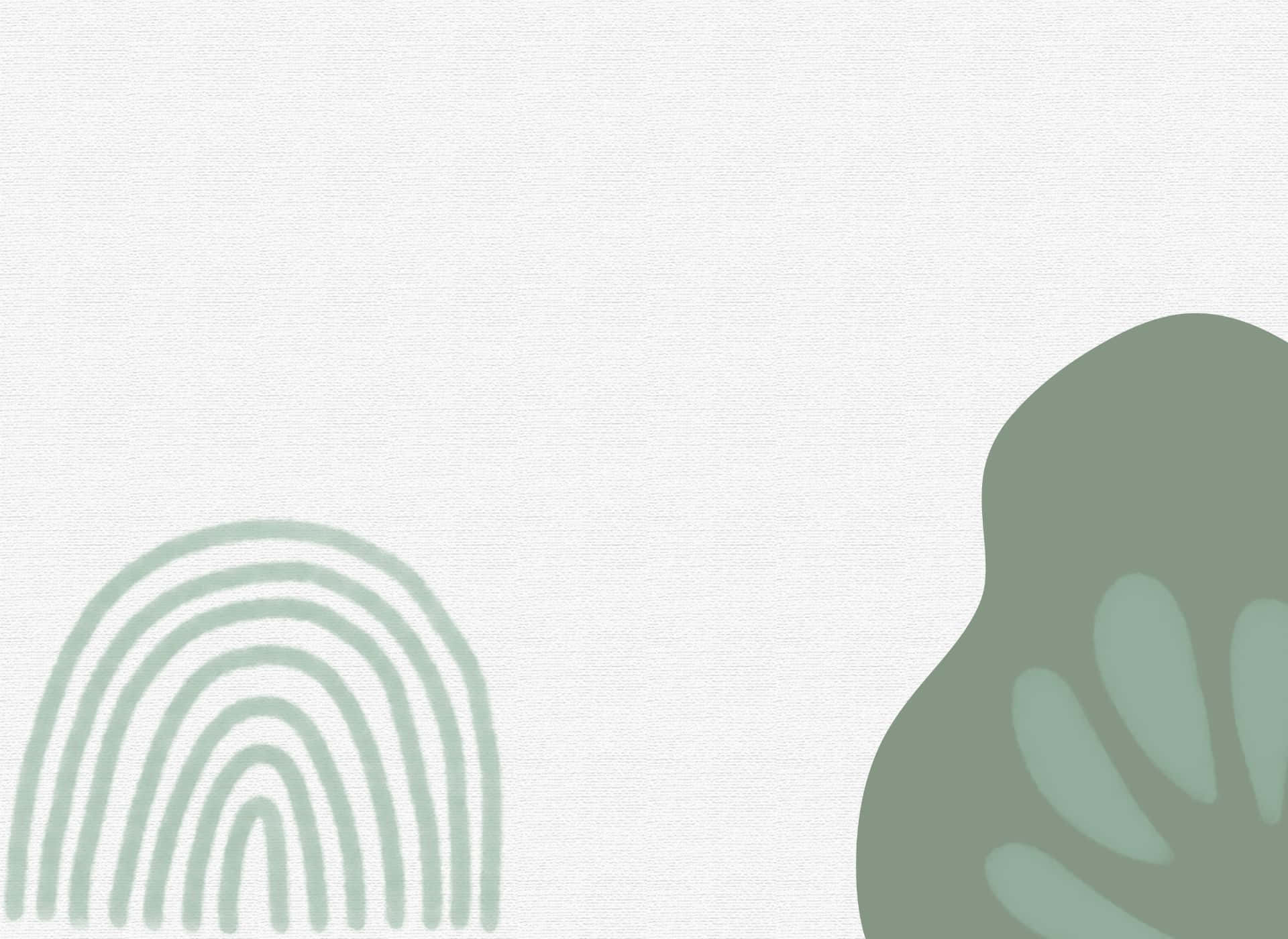 Fondo verde con diseño minimalista Fondos de pantalla