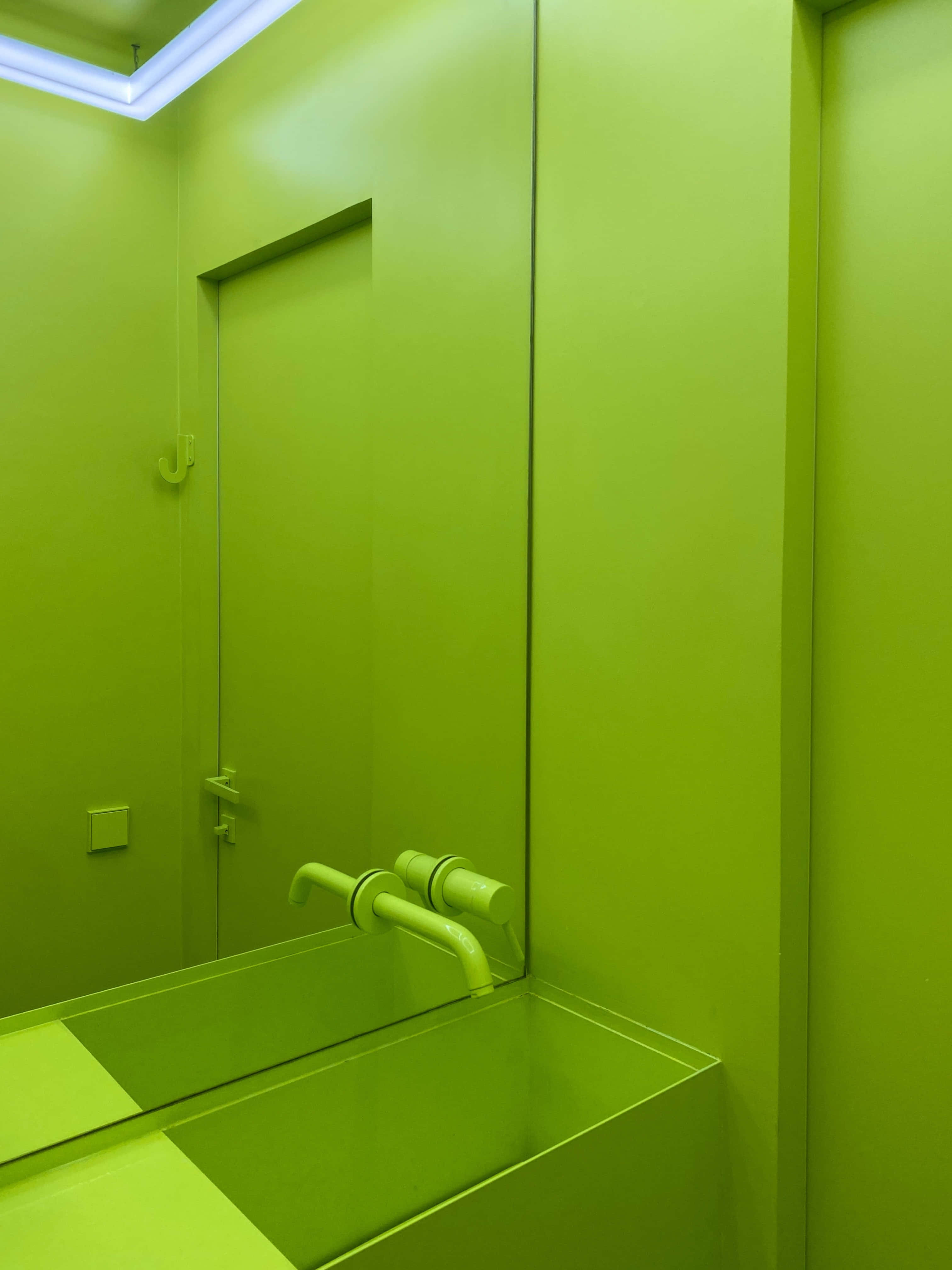 Fondo verde neón vibrante Fondos de pantalla