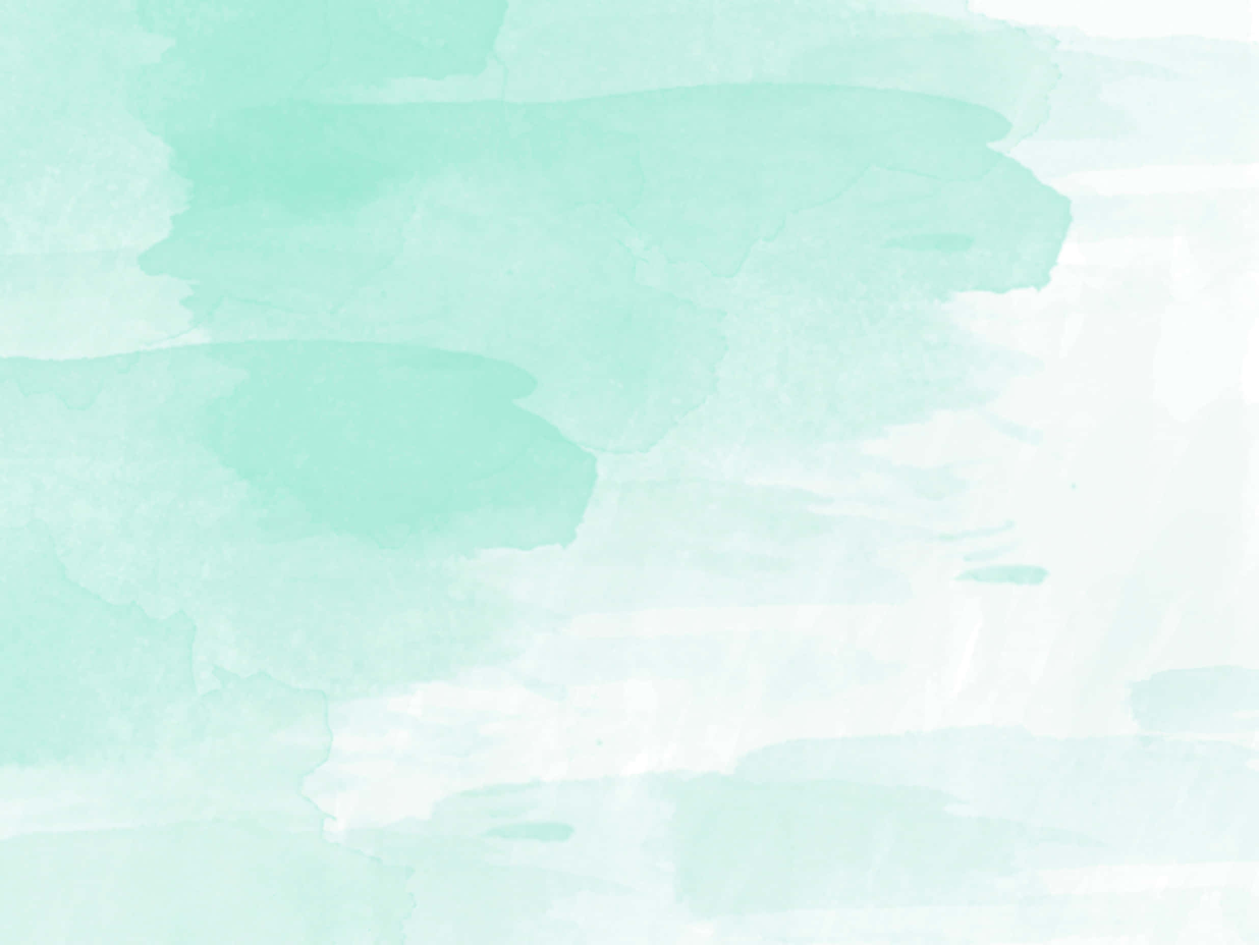 Fondo verde pastel con manchas de acuarela Fondos de pantalla