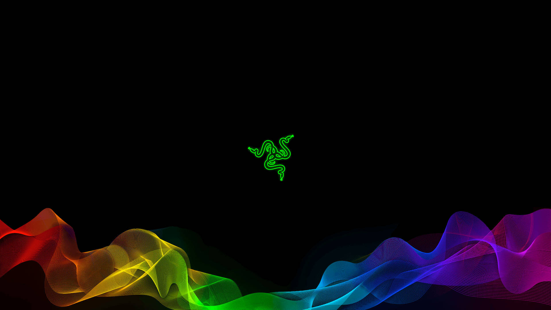 Fondo Verde Razer RGB 4K Fondos de pantalla