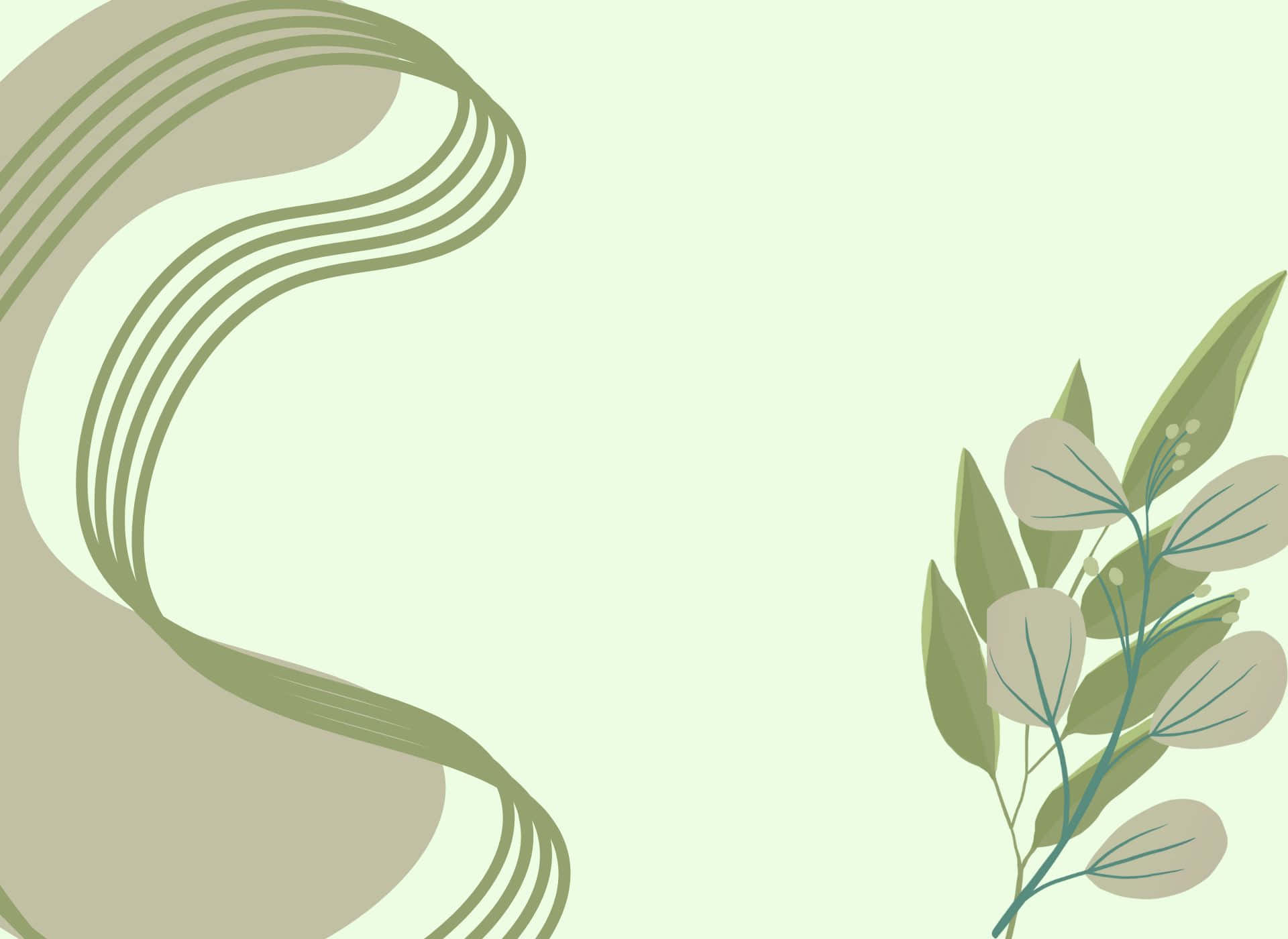 Fondo verde simple, lindo y estético Fondos de pantalla