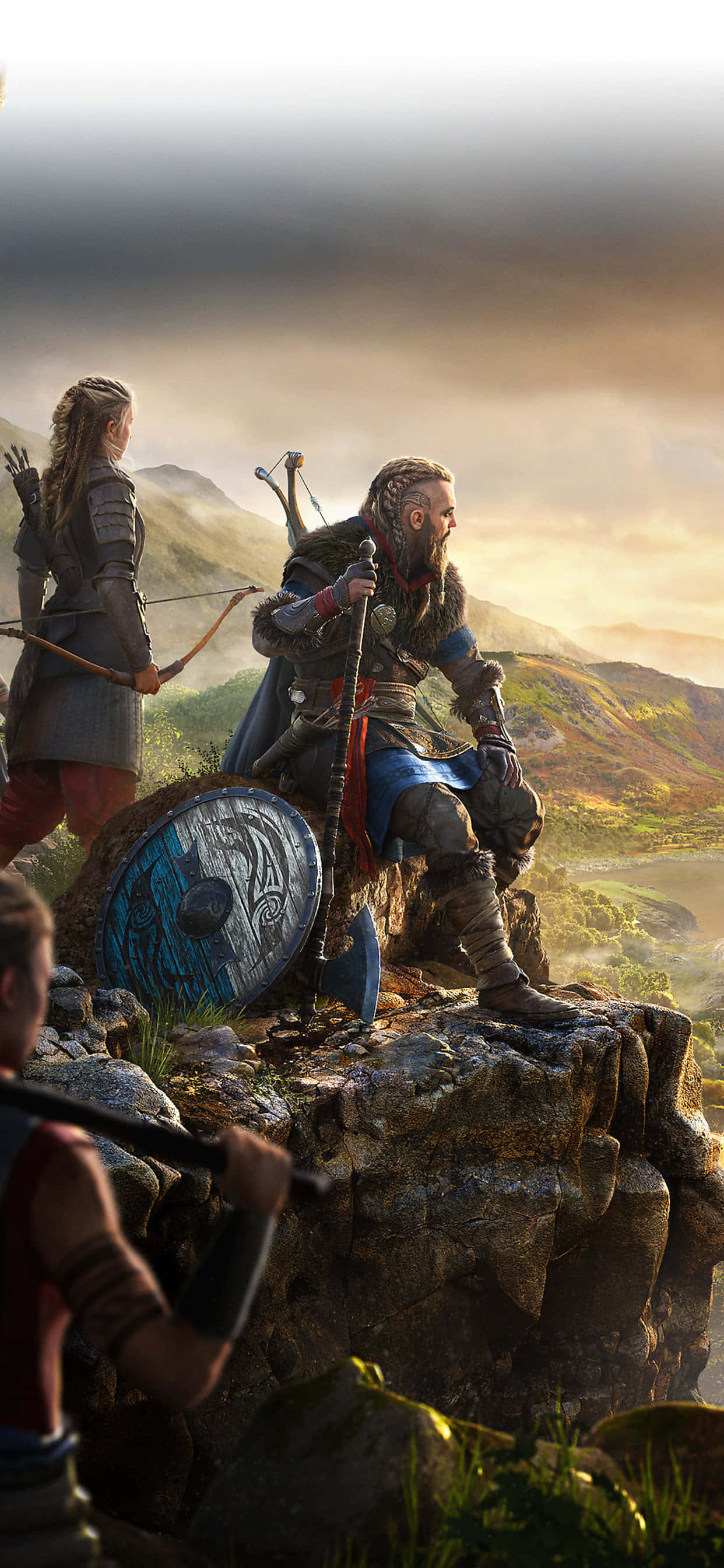 Fondo de Eivor vikingo para iPhone XS Max de Assassin's Creed Valhalla Fondos de pantalla