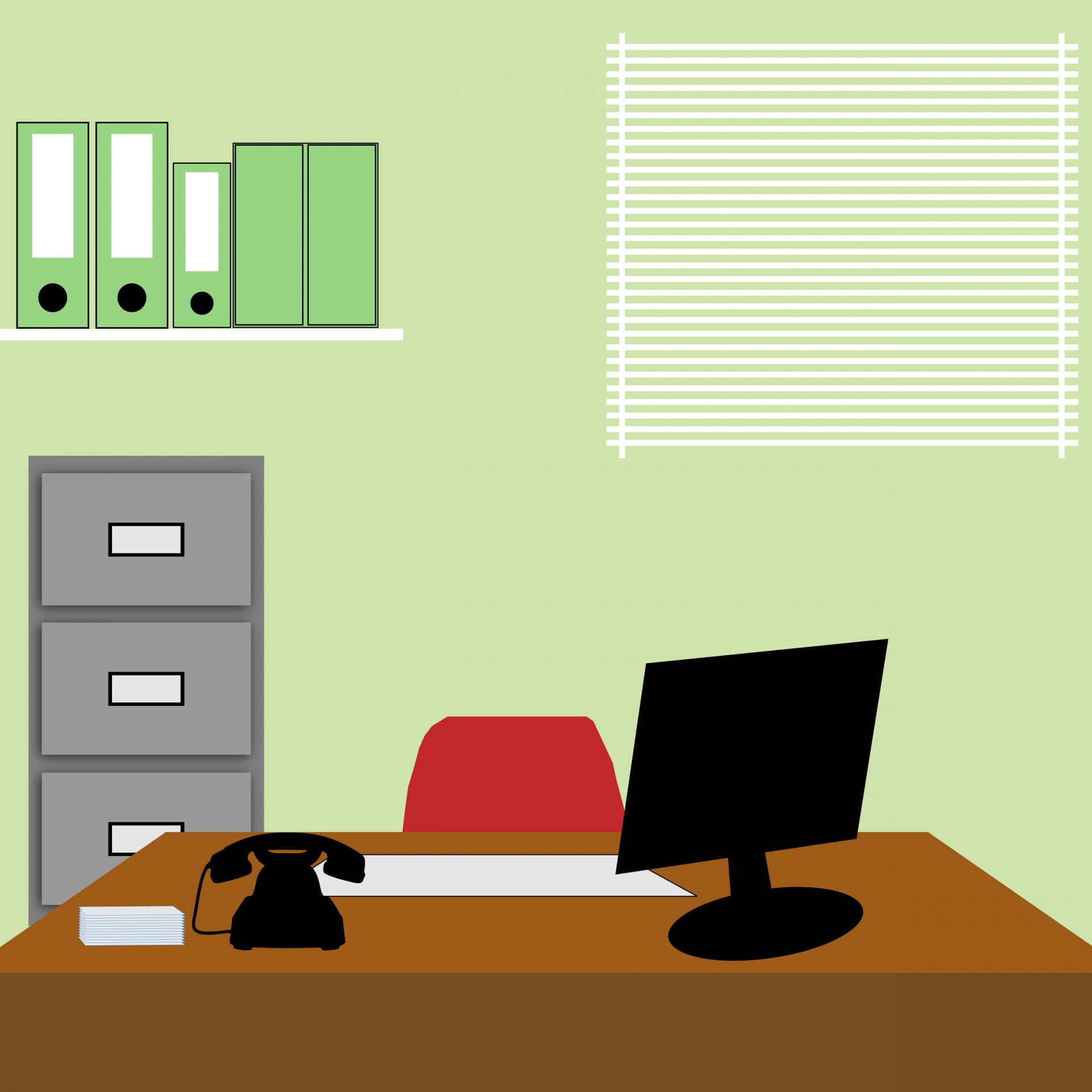 Fondo Virtual Elegante de Oficina en Casa Fondos de pantalla