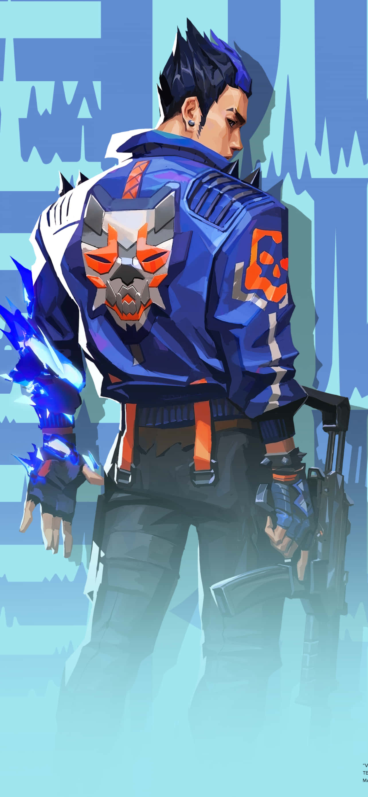 Fondo de Yoru para iPhone X de Valorant Fondos de pantalla