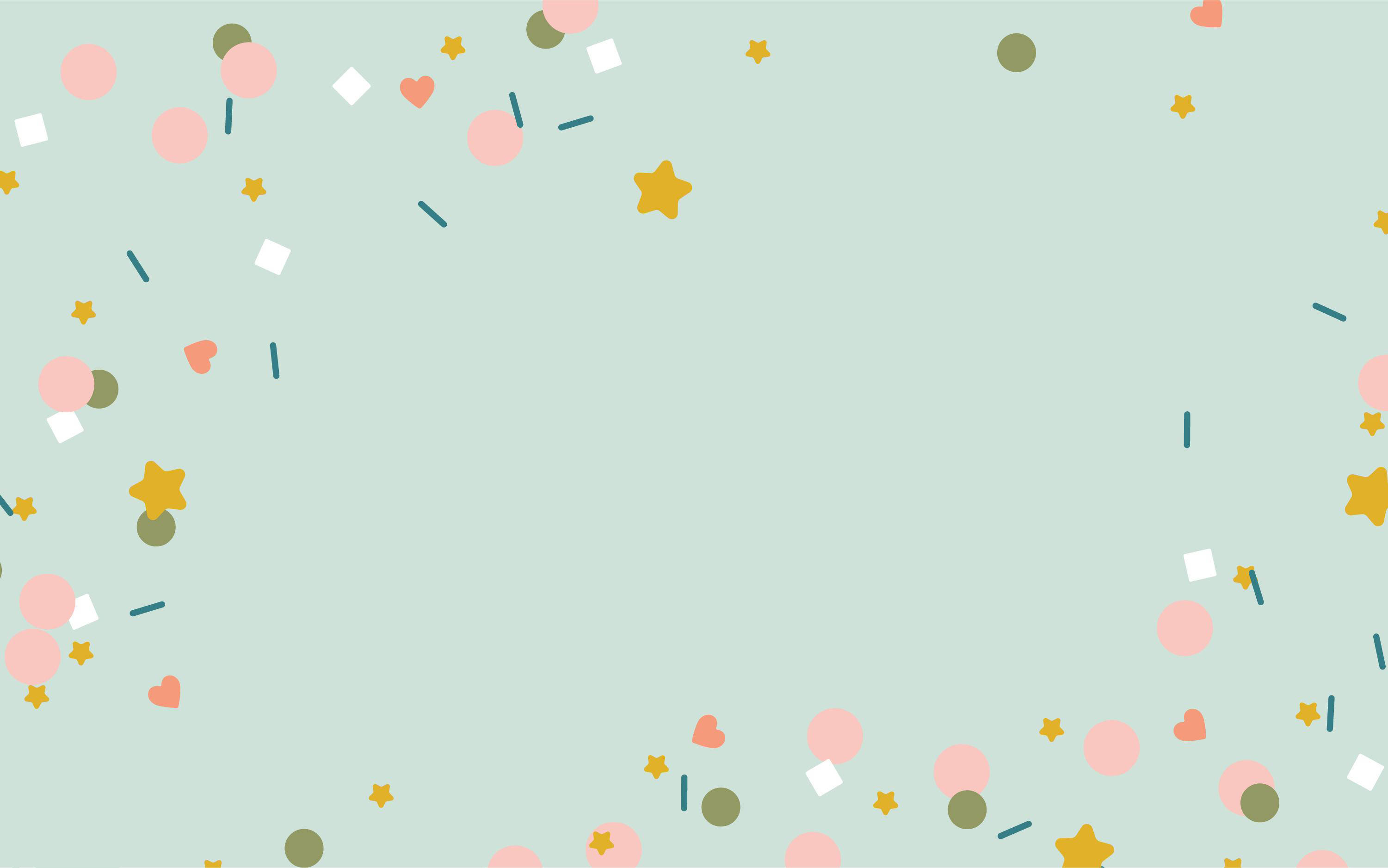 Fondos aesthetic para iPad con formas lindas Fondos de pantalla