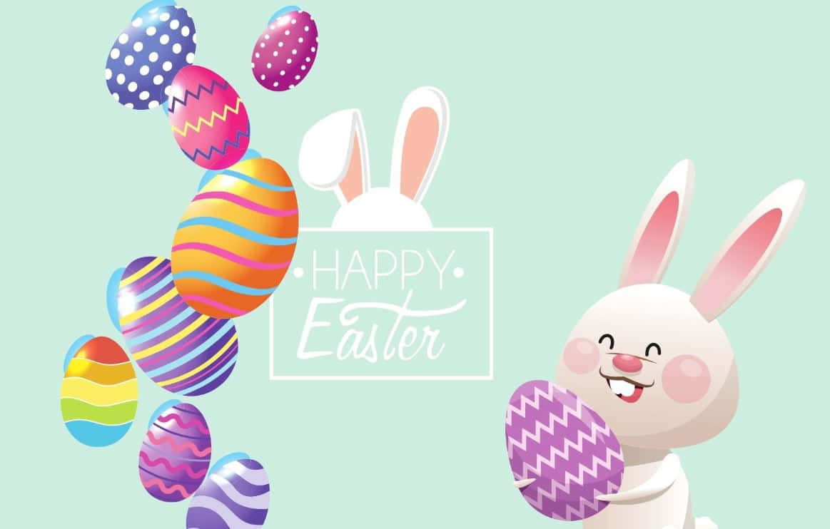 Fondos de conejitos y huevos de Pascua adorables Fondos de pantalla