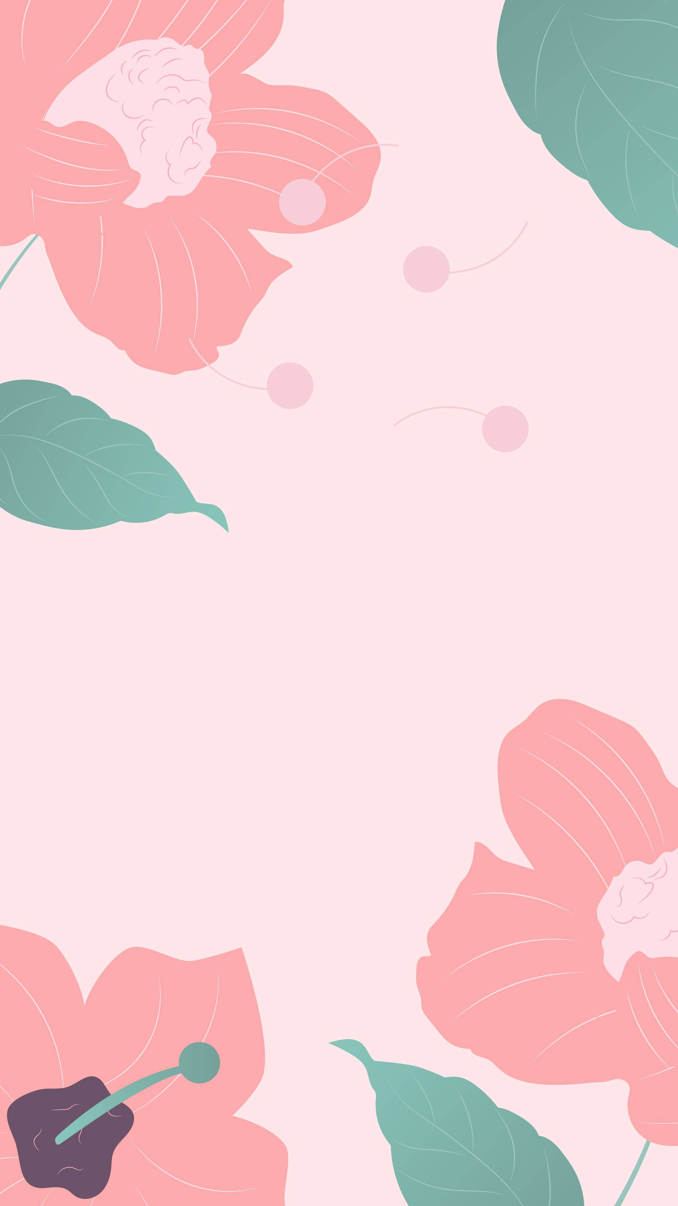 Fondos de Flores de Pétalos Grandes para iPhone Fondos de pantalla