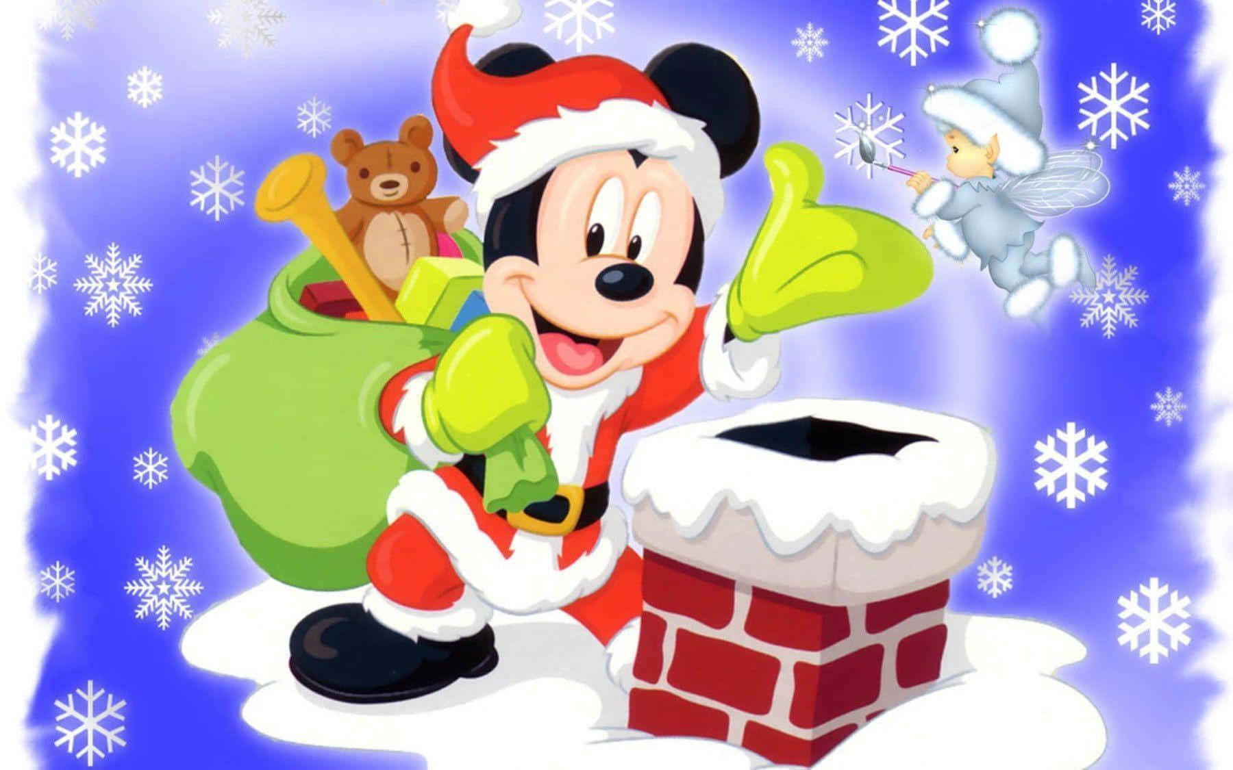 fondos de pantalla de Mickey Mouse Navidad Fondos de pantalla