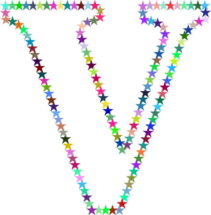 Formación de patrones estelares coloridos Fondos de pantalla