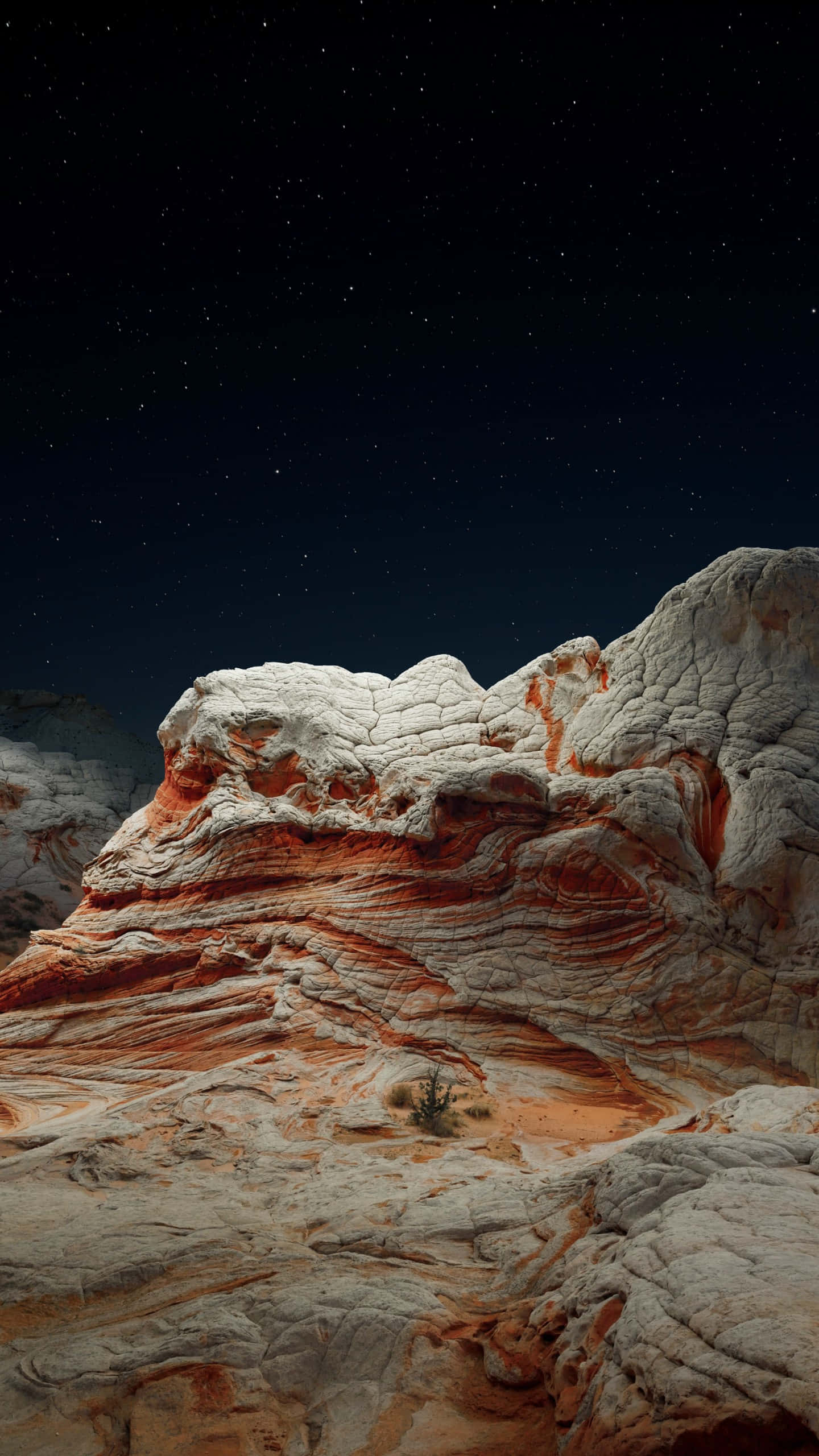 Formación rocosa en el desierto para iPhone Fondos de pantalla