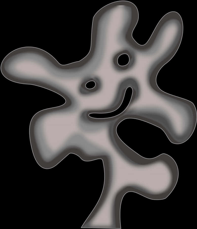 Formas Abstractas en Negro y Gris Fondos de pantalla