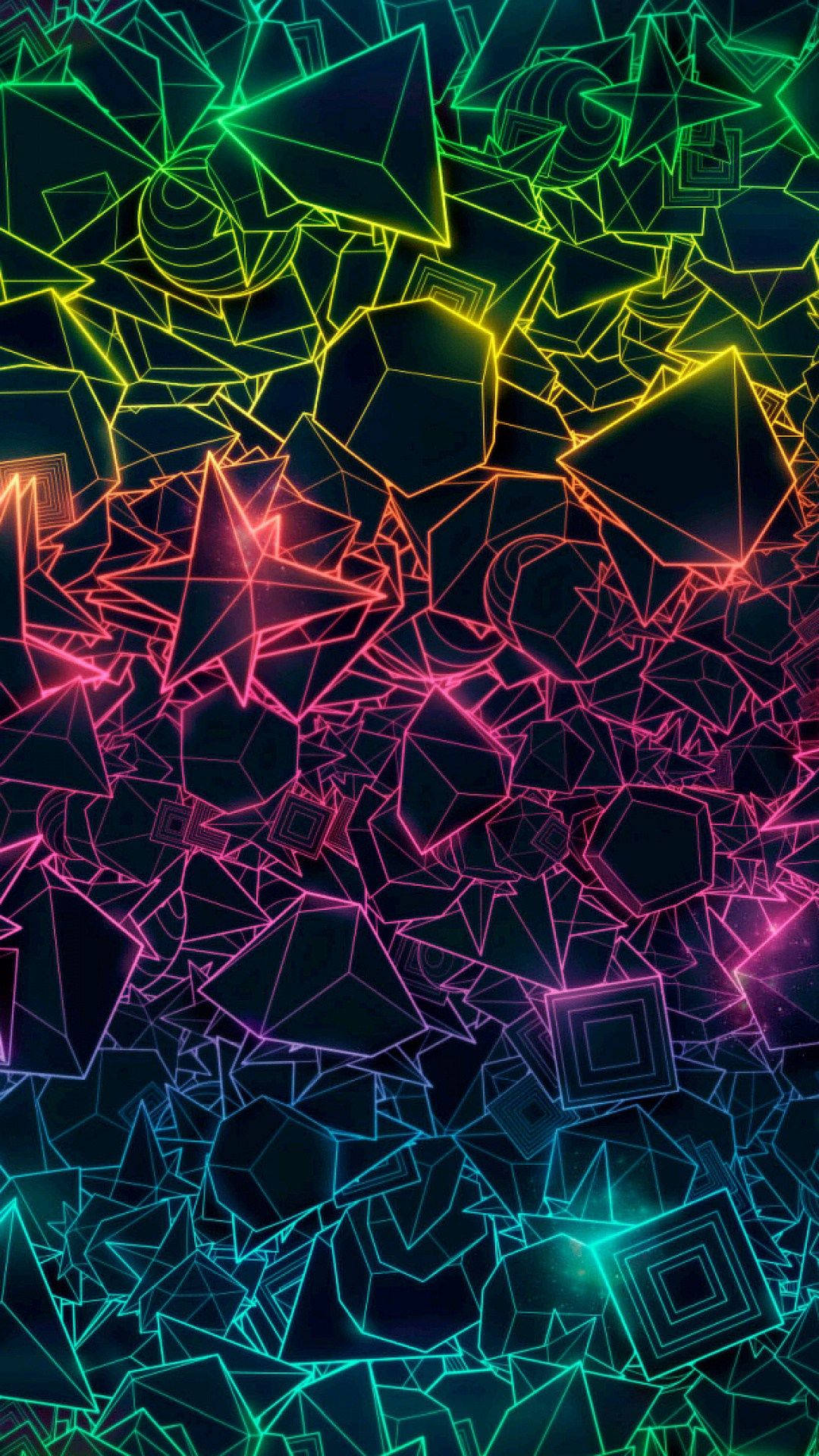 Formas Psicodélicas para Teléfono Fondos de pantalla