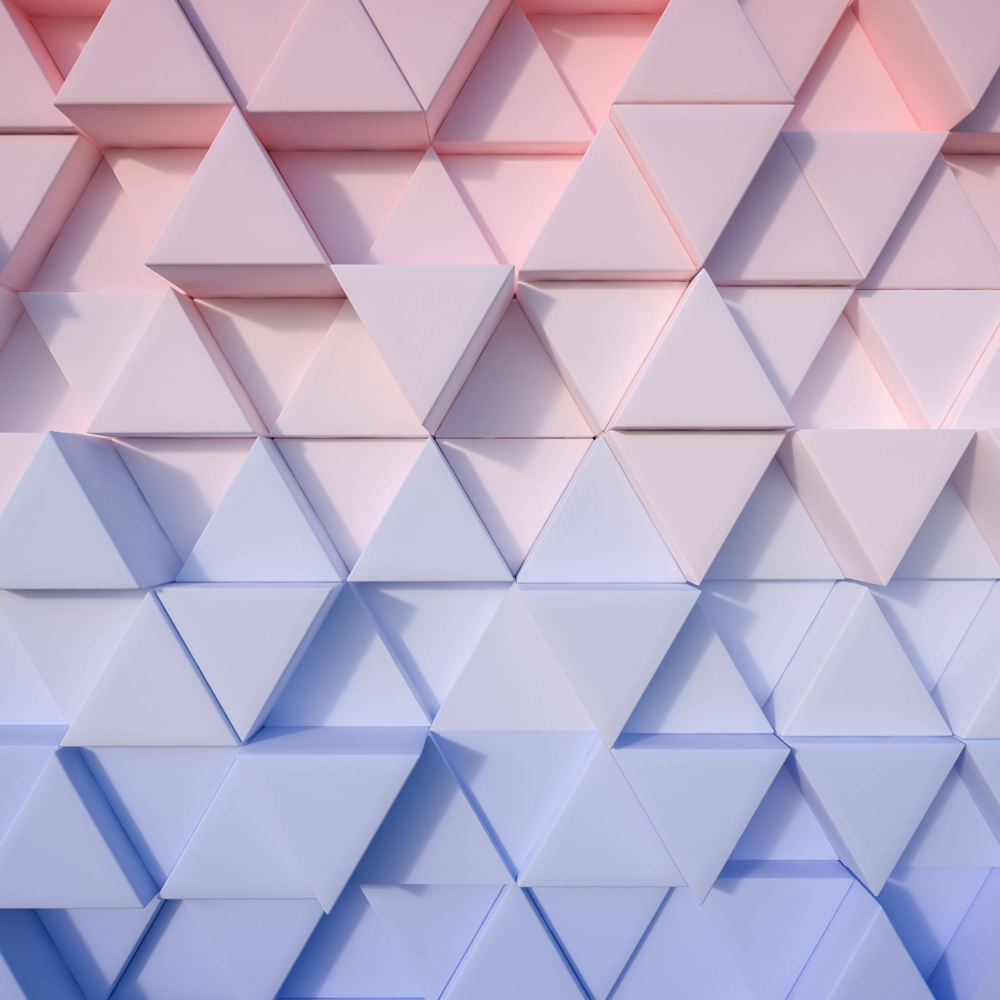 Formas triangulares estéticas para iPad Fondos de pantalla