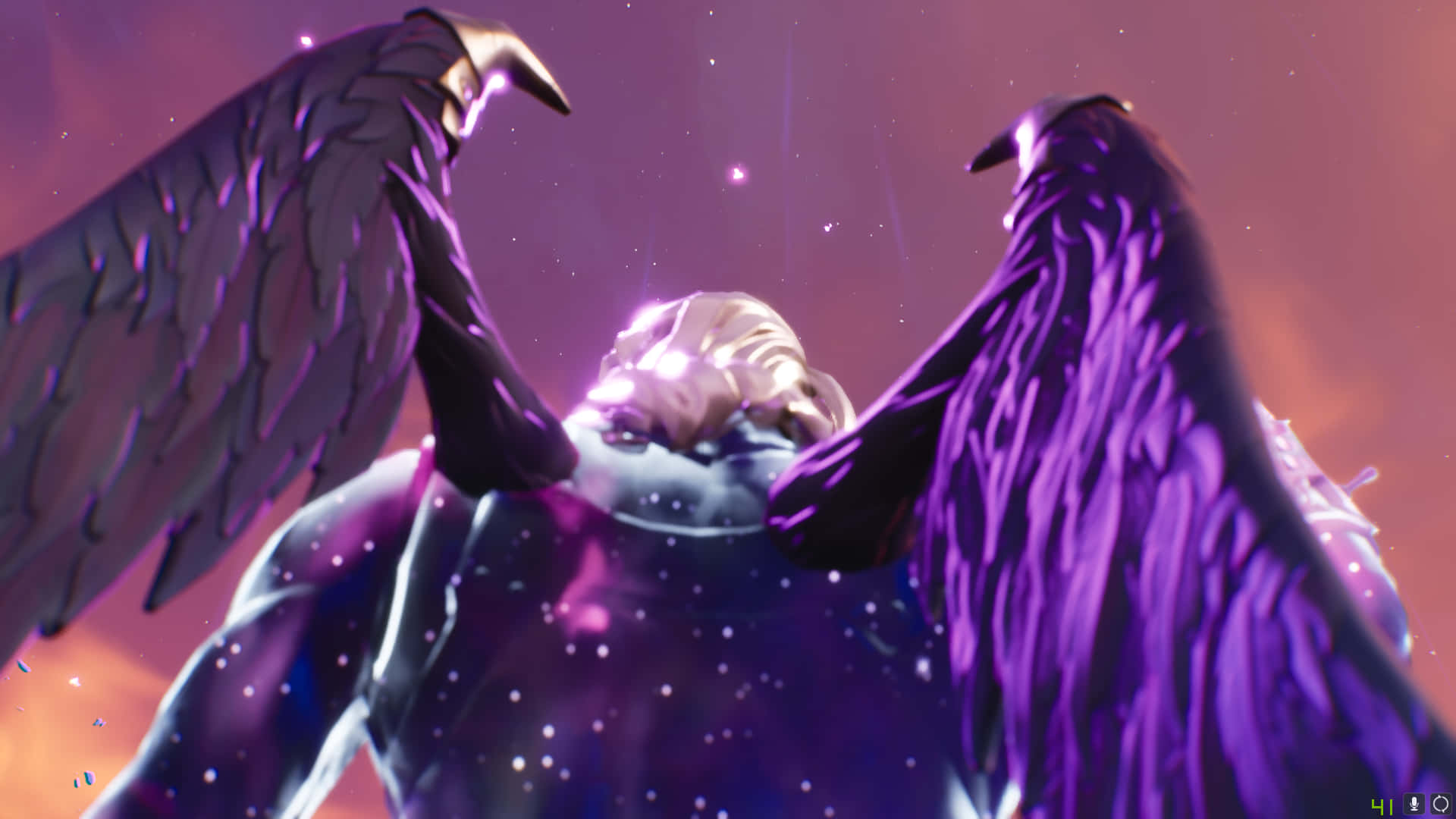 Fortnite Galaxia con Alas Fondos de pantalla