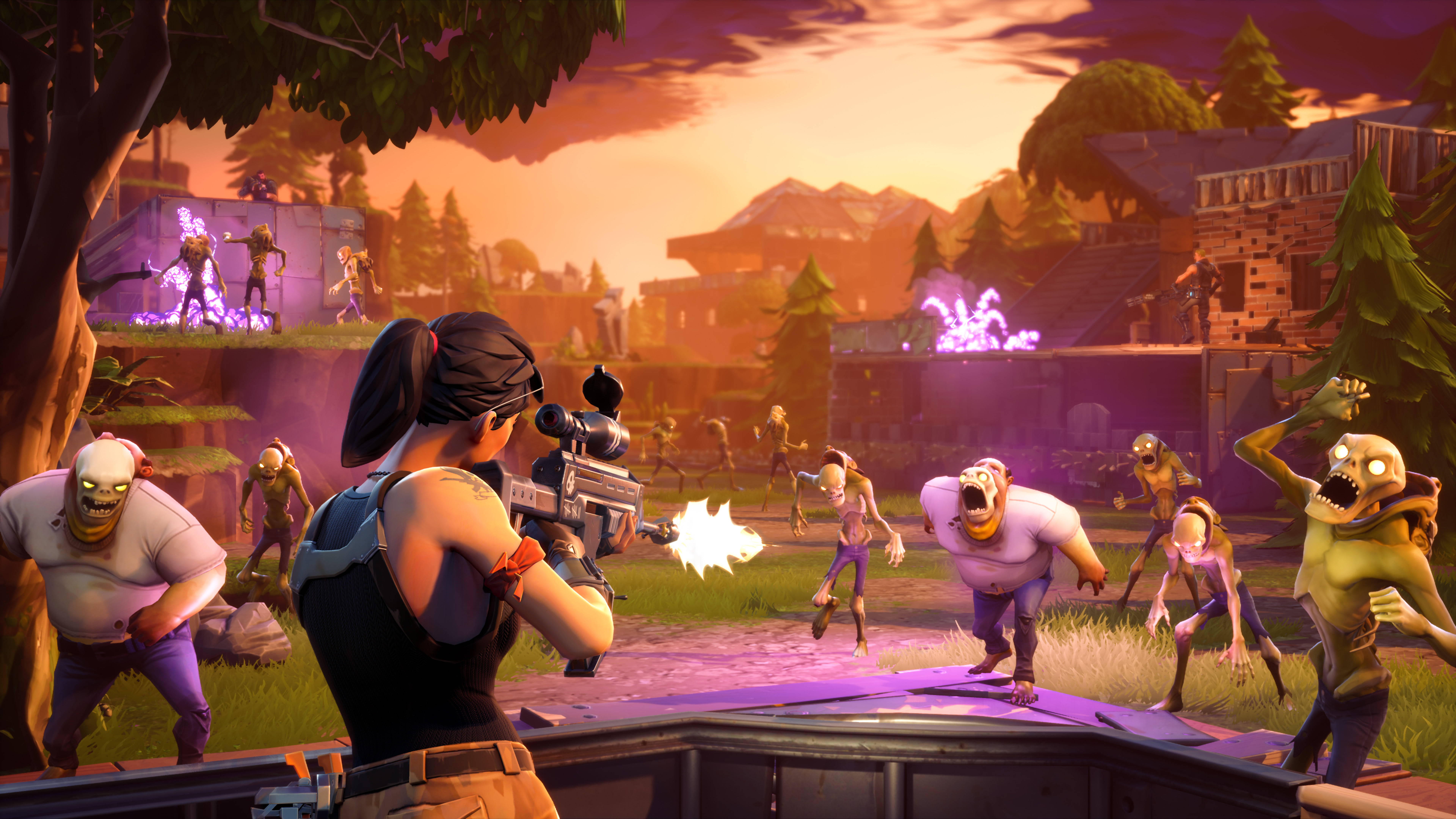 Fortnite Horda 8K Gaming Fondos de pantalla