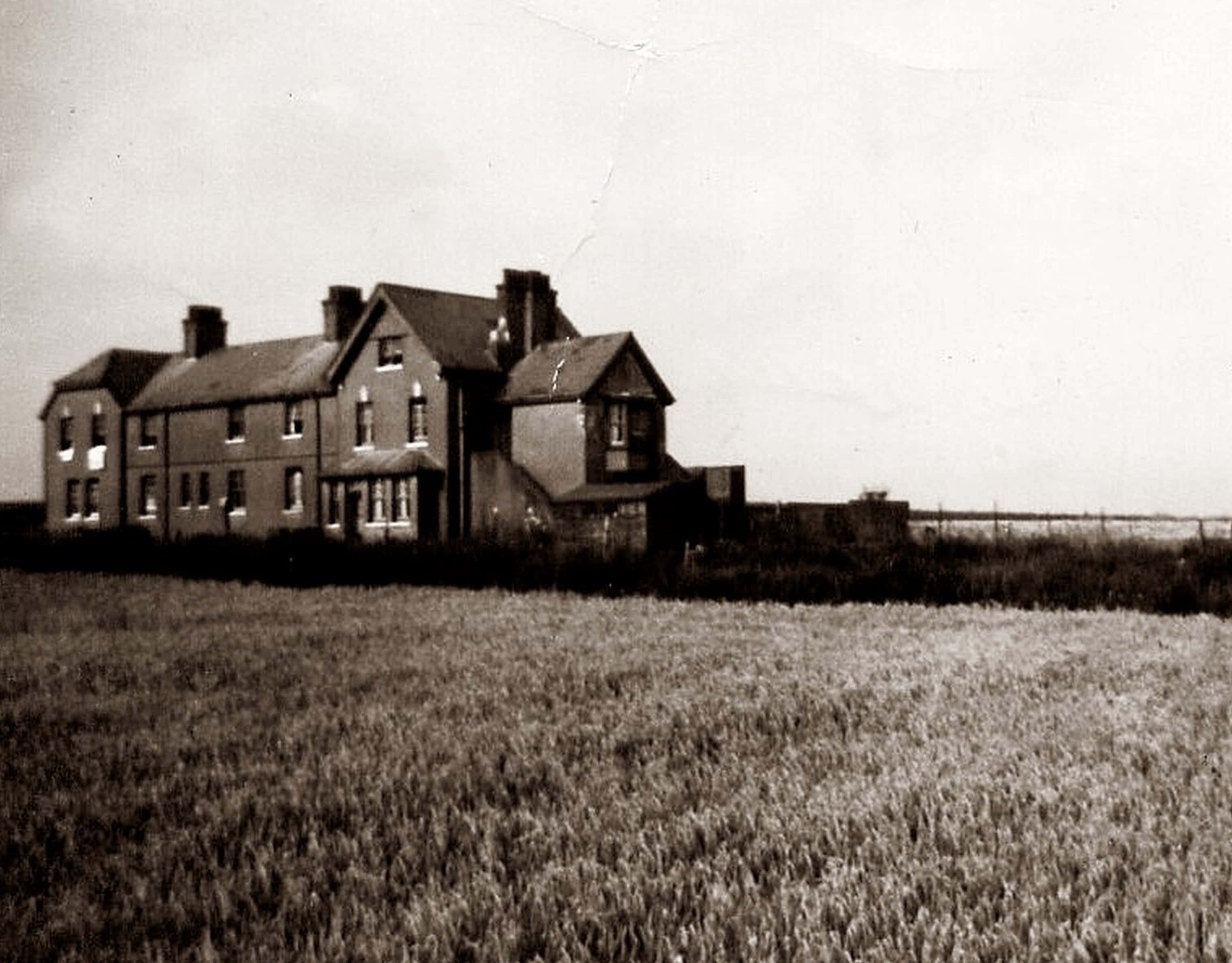 Foto de casa antigua y espeluznante Fondos de pantalla