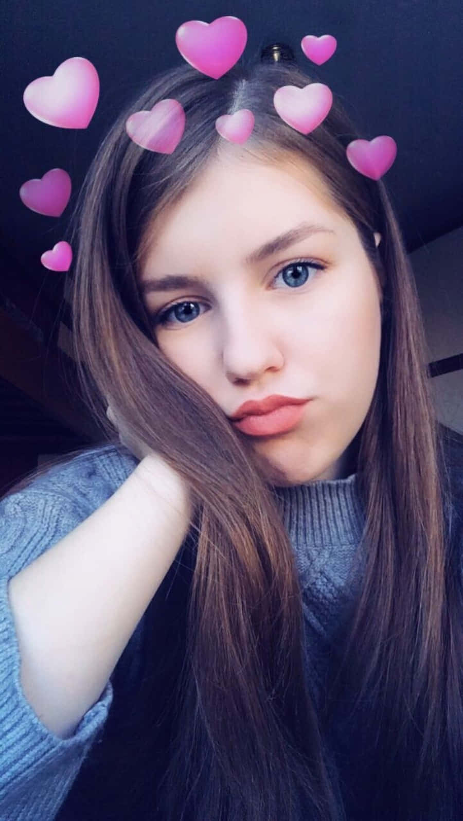 Foto de chica linda en Snapchat Fondos de pantalla