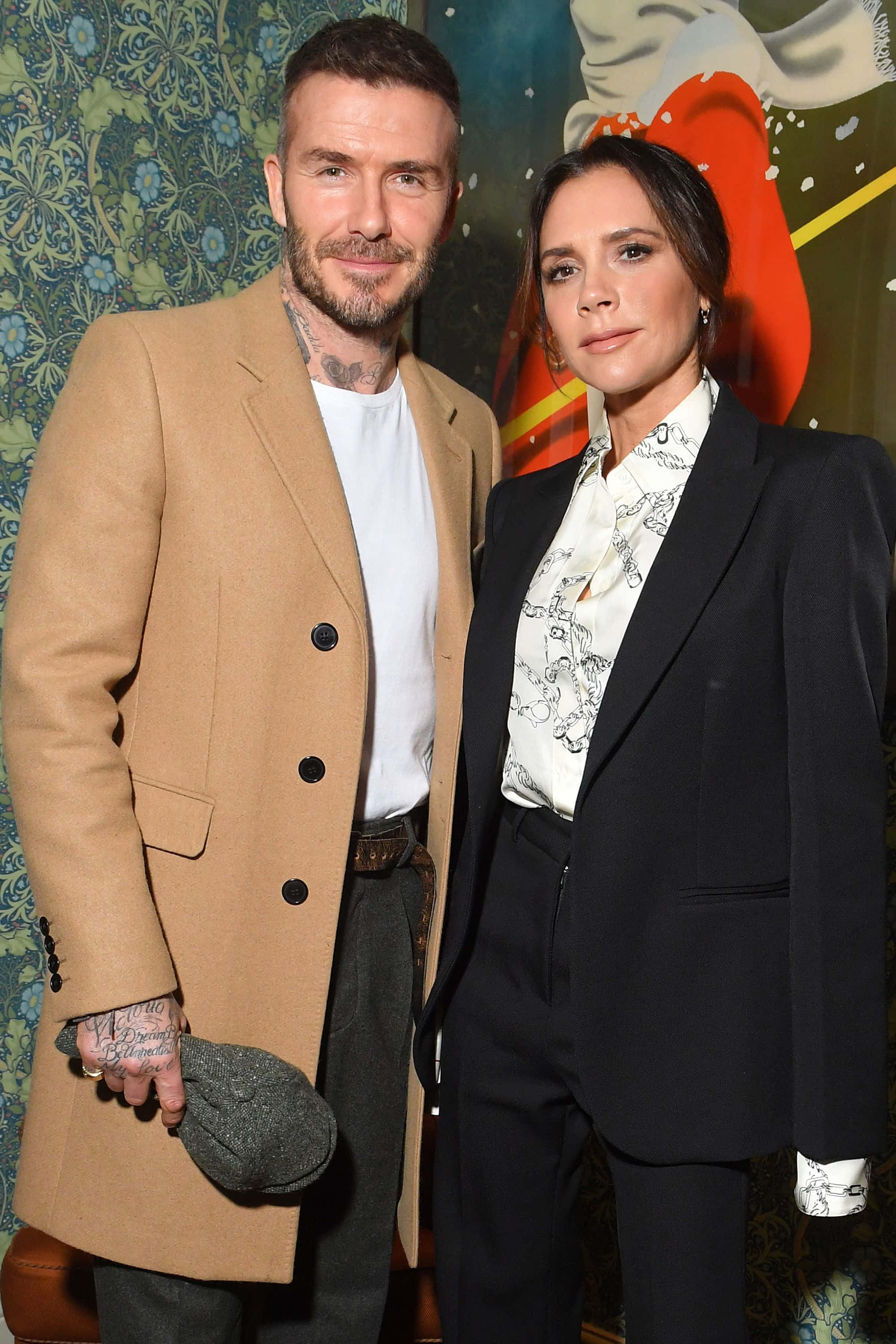 Foto de la Pareja David y Victoria Beckham Fondos de pantalla