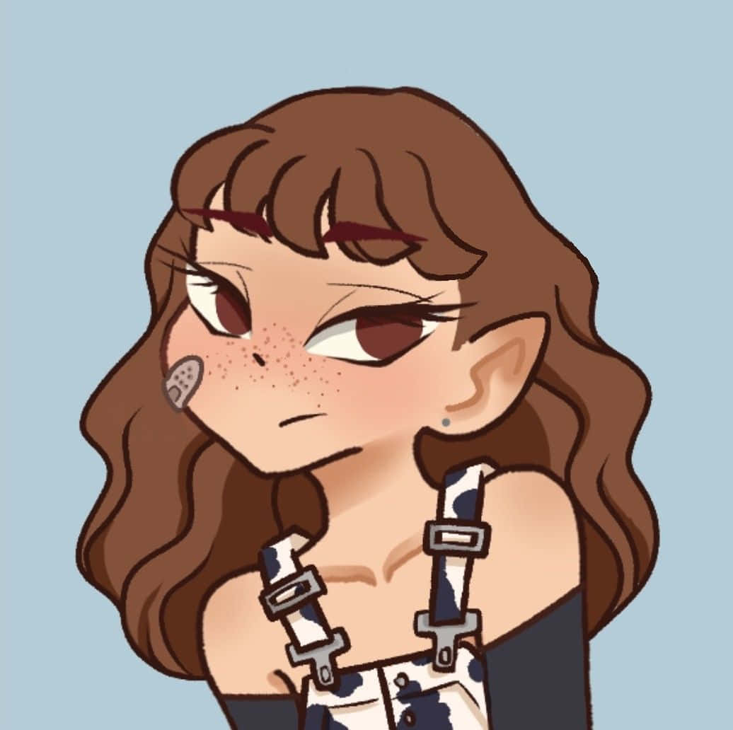 Foto de Perfil TikTok de Chica Caricatura Fondos de pantalla