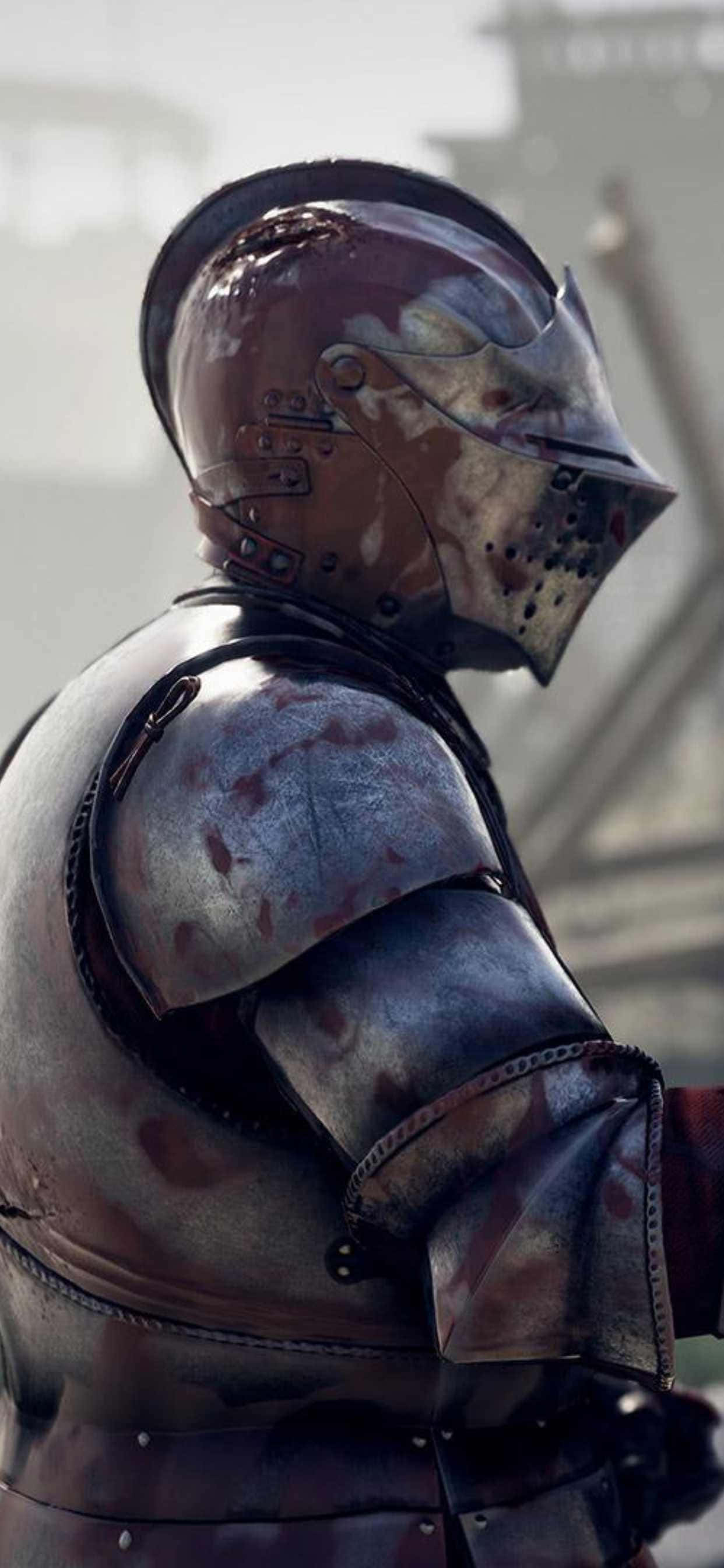 Foto de stock del iPhone XS Max con el juego Mordhau Fondos de pantalla