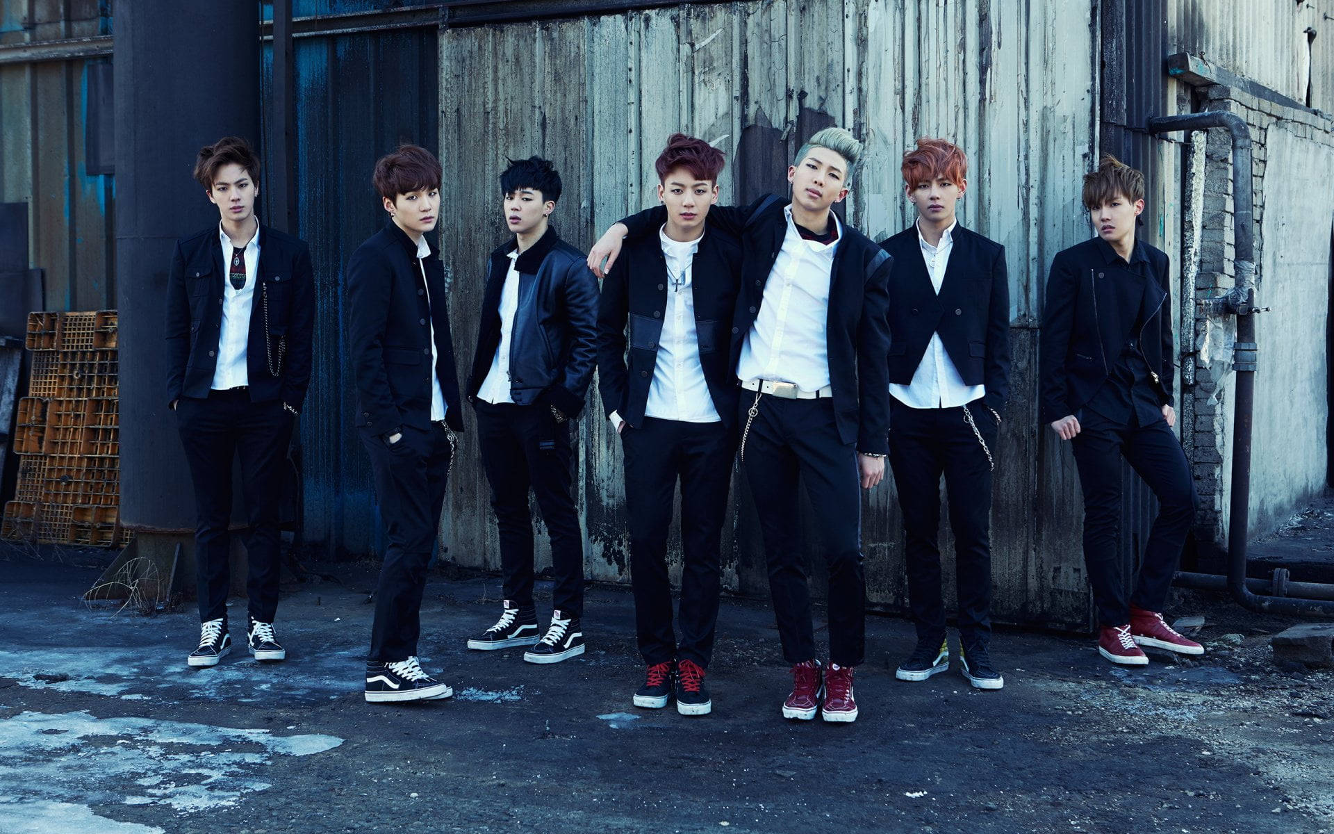 Foto Grupal de BTS Skool Luv Affair Fondos de pantalla