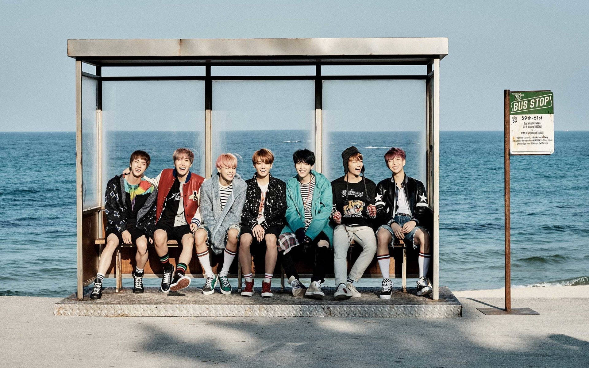 Foto grupal de BTS YNWA Fondos de pantalla