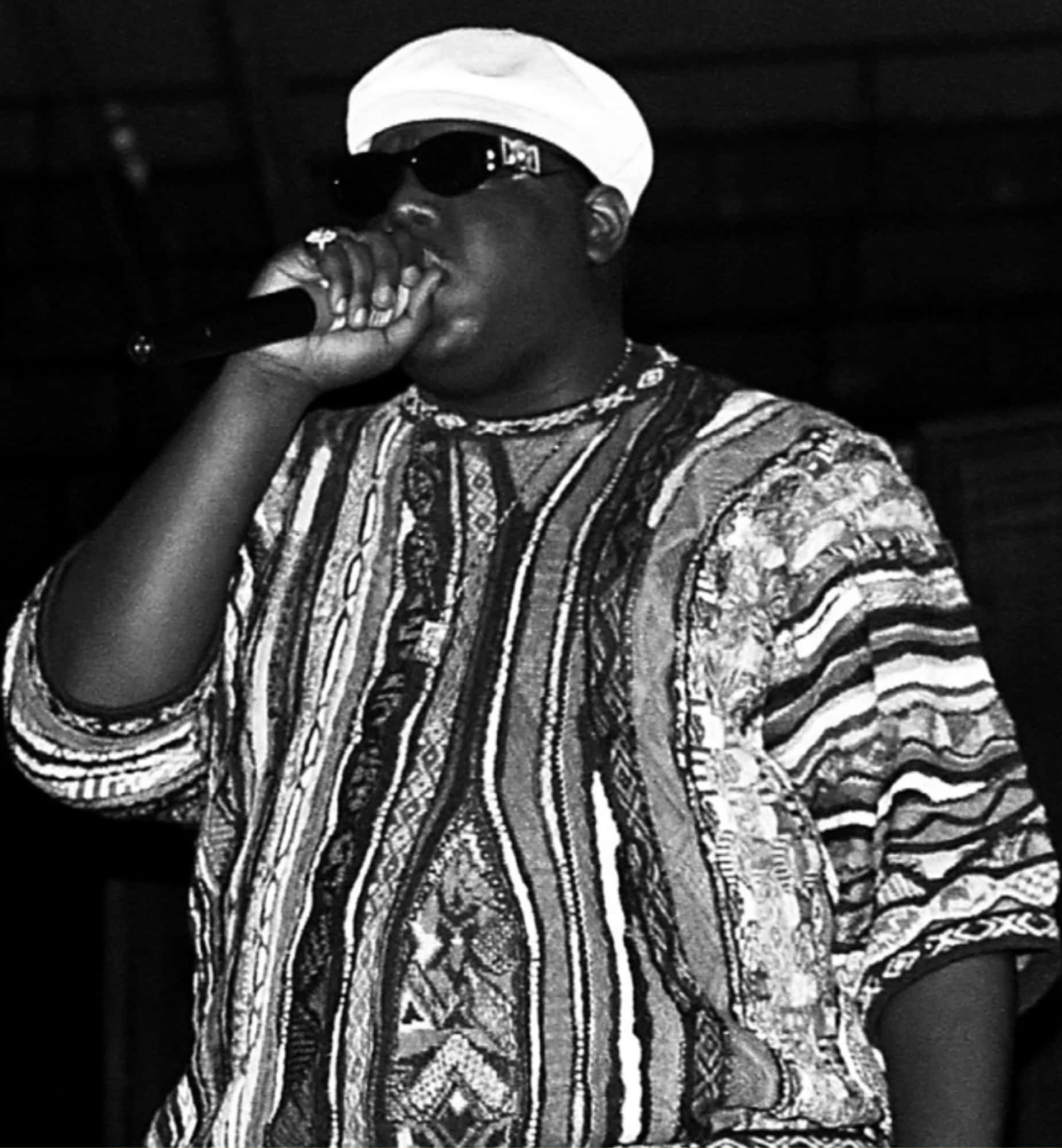 Foto póstuma del rapero Biggie Fondos de pantalla