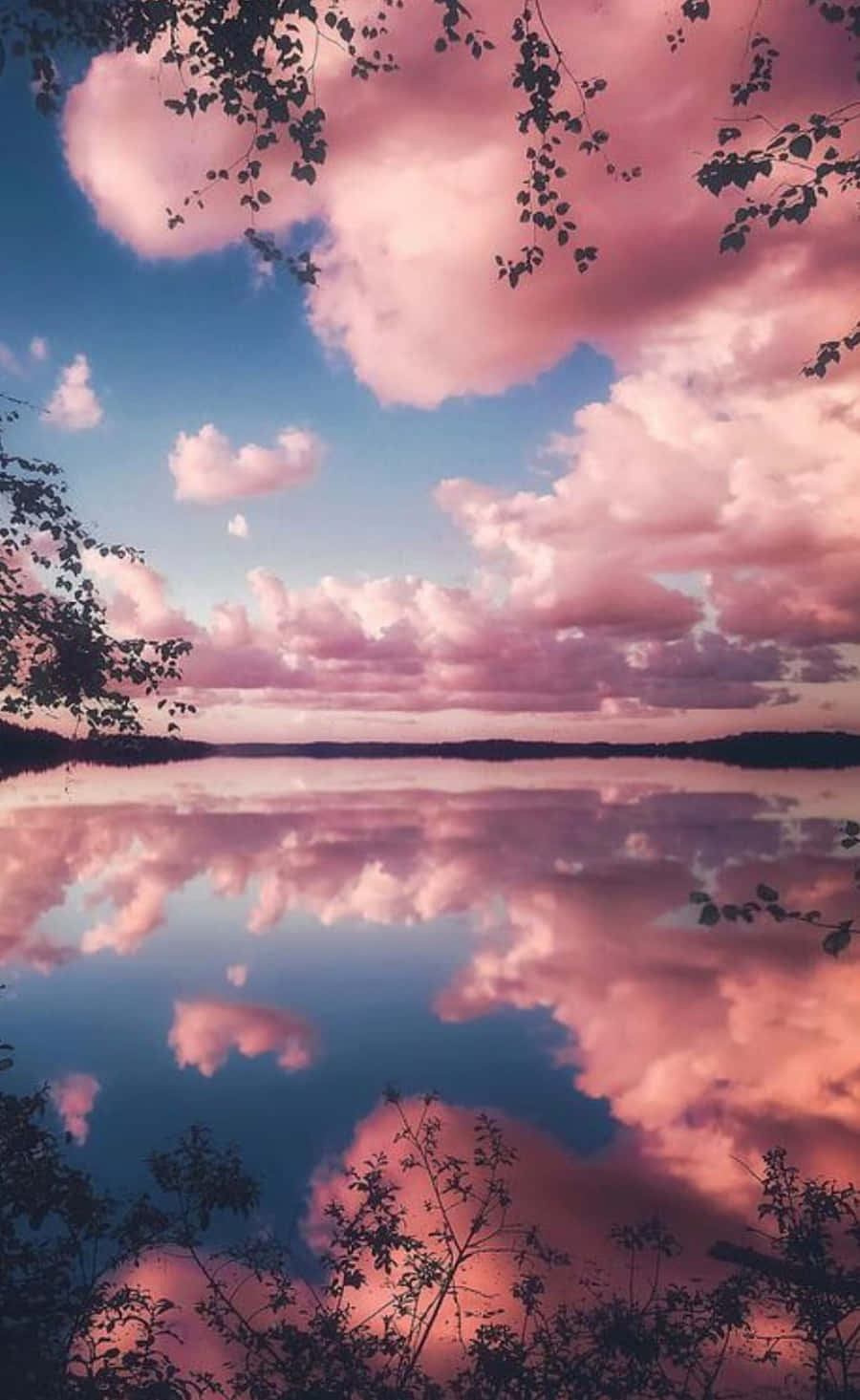 Fotos de Cielo con Nubes Rosas Fondos de pantalla