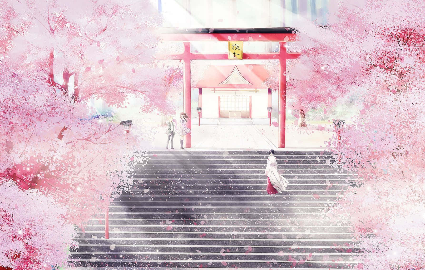 Fotos de estética anime rosa Fondos de pantalla