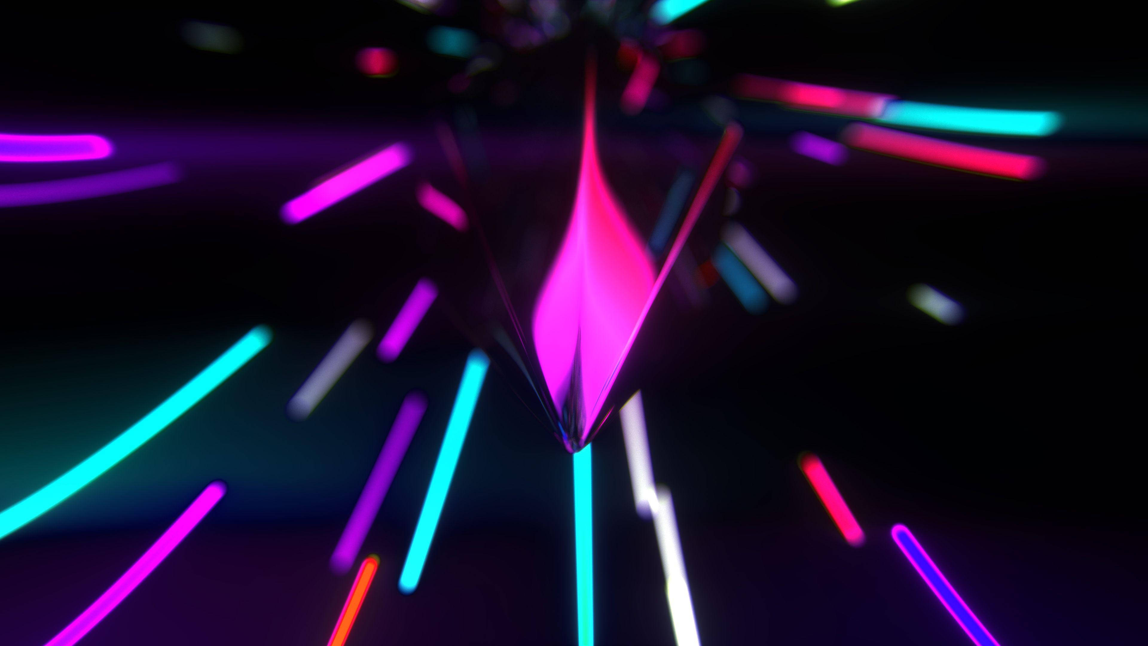Fragmento de luz neón Fondos de pantalla