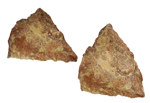 Fragmentos de roca antigua aislados Fondos de pantalla
