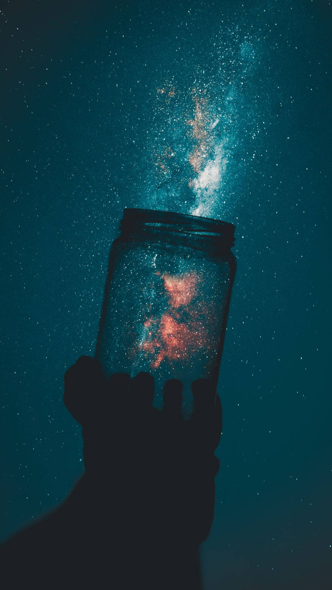 Frasco Vacío en una Galaxia Linda Fondos de pantalla
