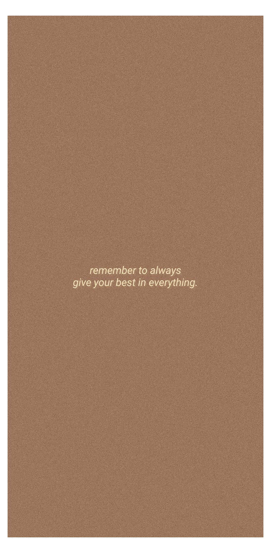 Frase en Estética Beige Marrón Fondos de pantalla