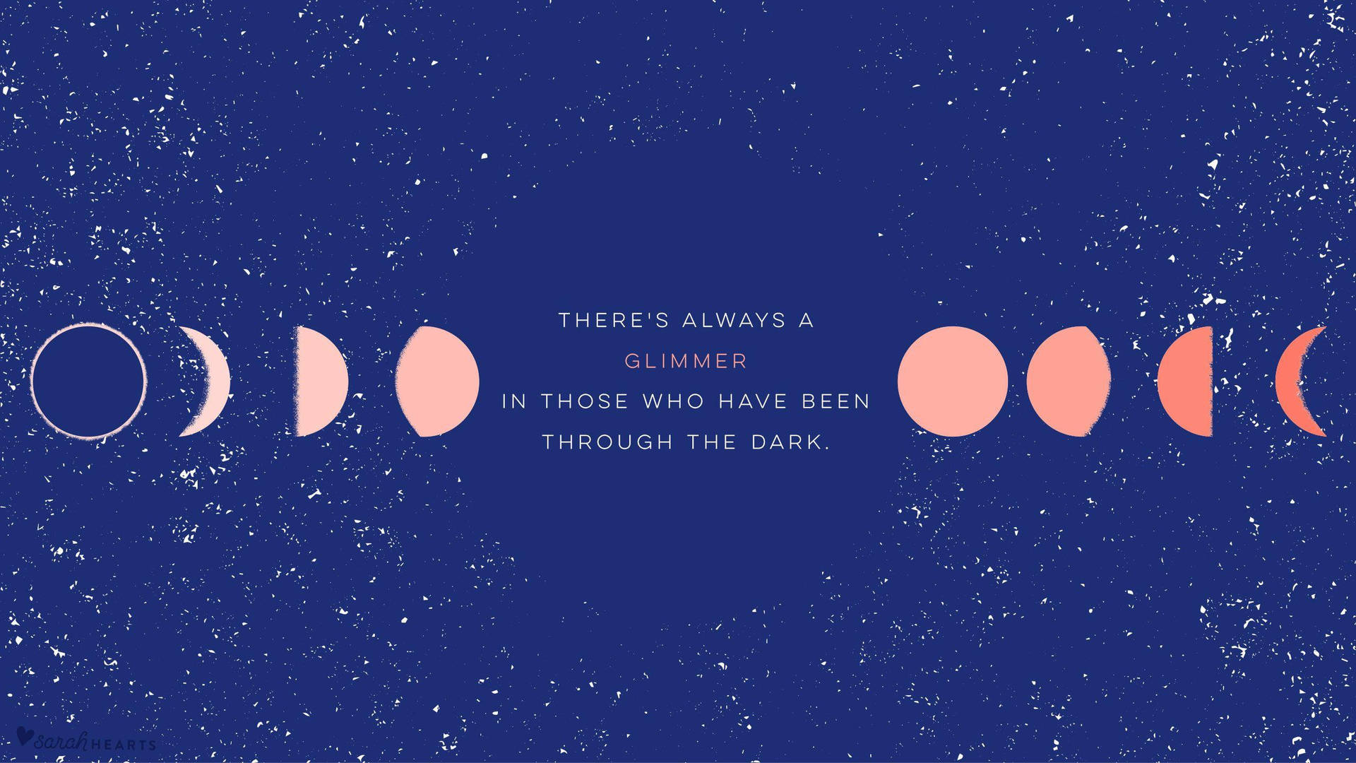 Fondo de pantalla estético con frase para laptop