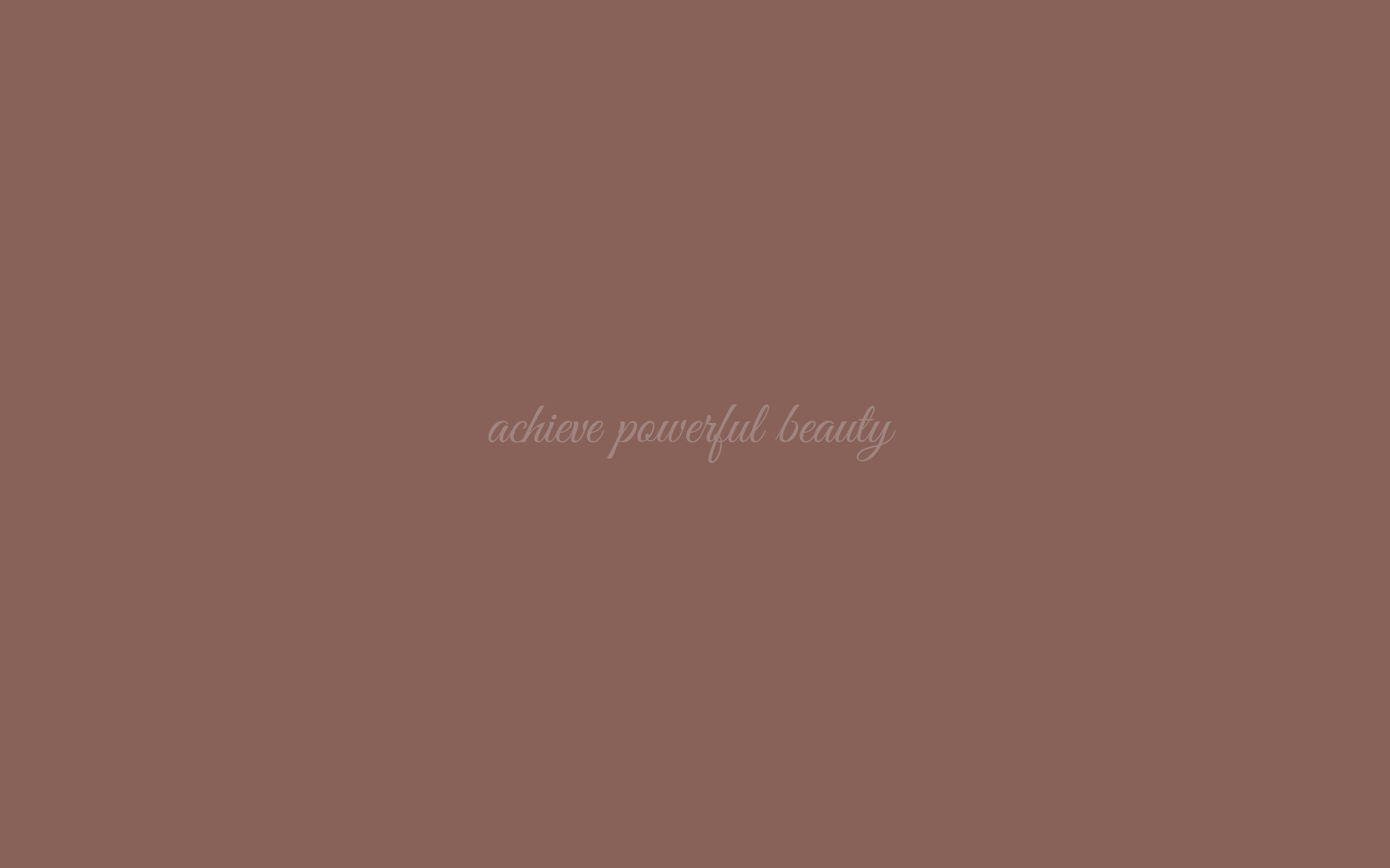 Frase motivacional estética marrón para laptop Fondos de pantalla