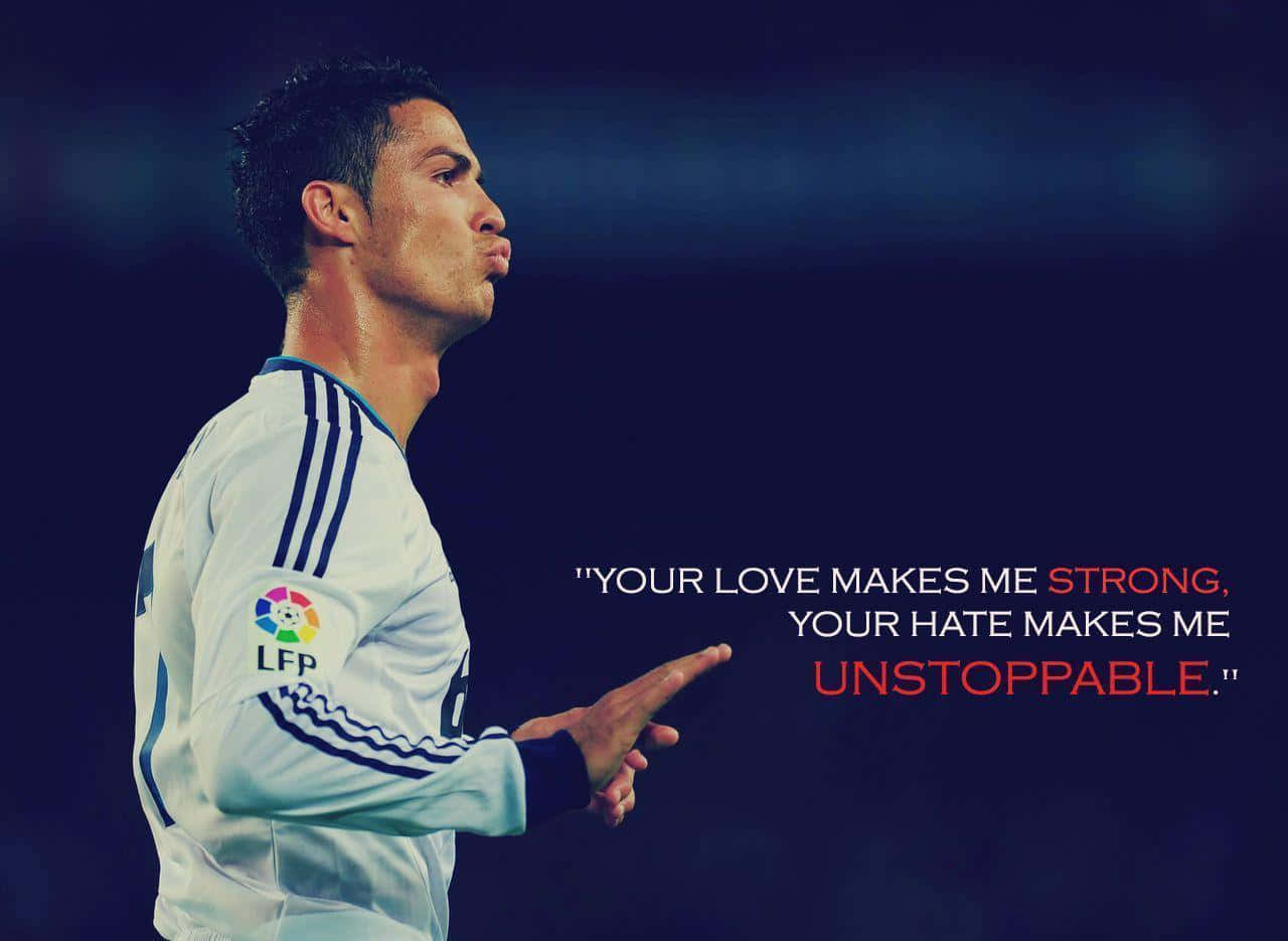 Frases de Fútbol de Cristiano Ronaldo Fondos de pantalla
