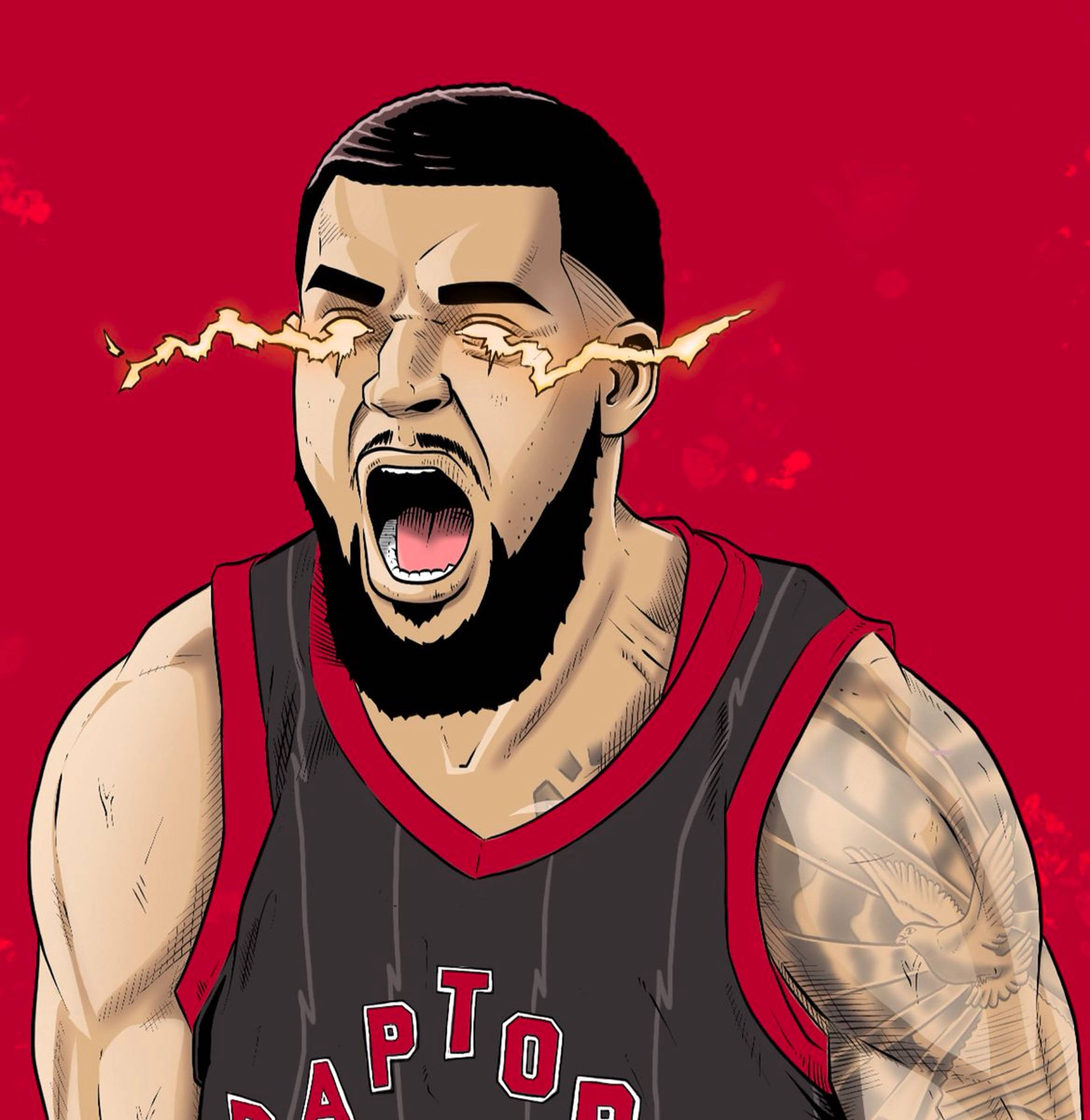 Fred Vanvleet Arte de Rayos Fondos de pantalla