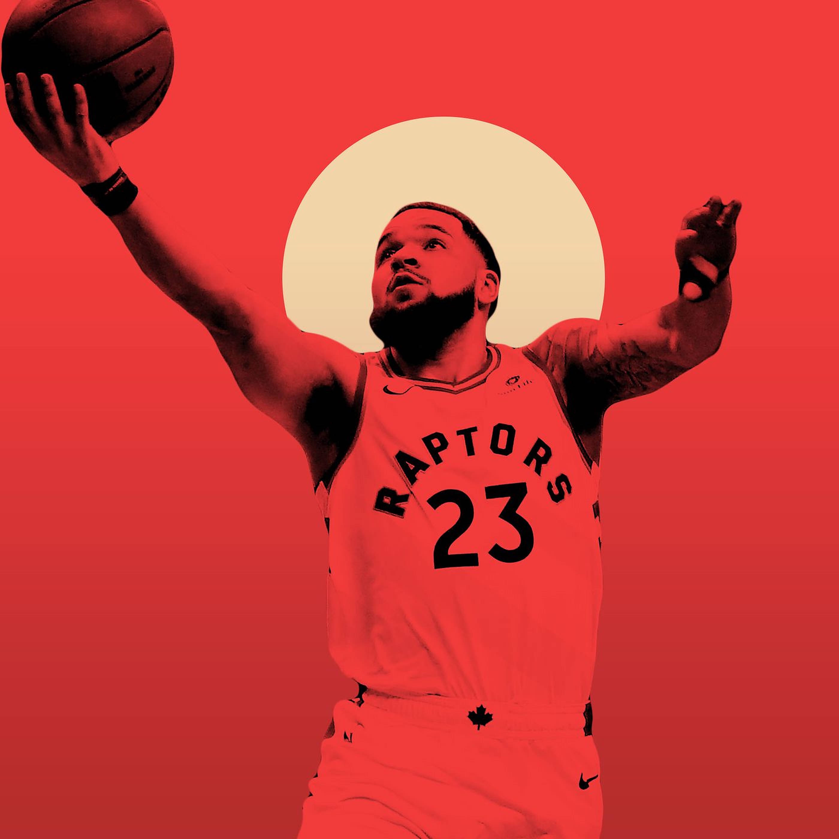 Arte rojo de Fred Vanvleet Fondos de pantalla