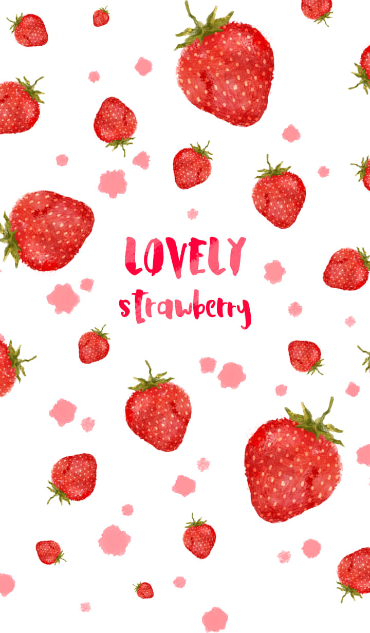 Fresas Pastel Encantadoras Fondos de pantalla