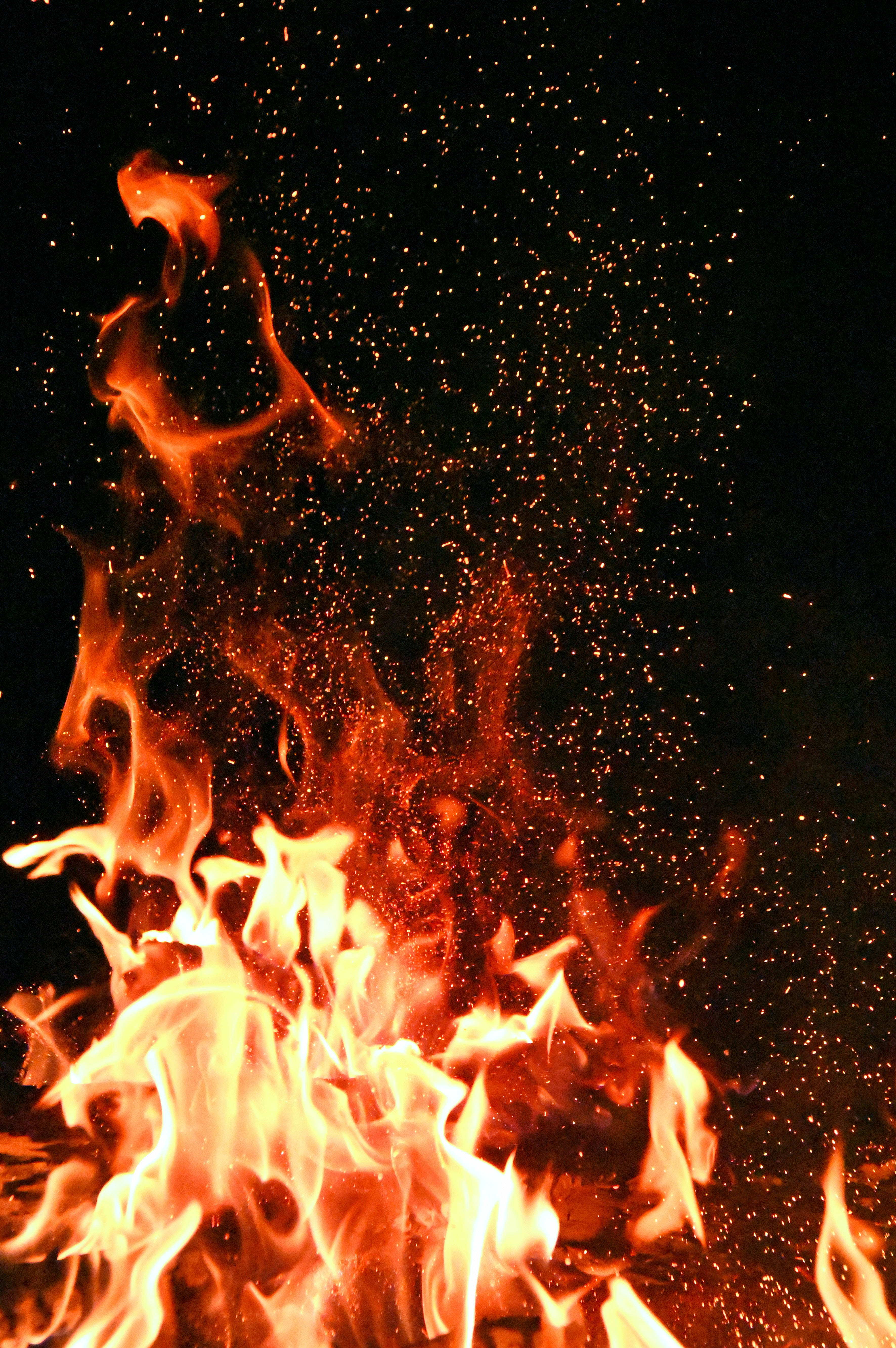 Fuego Rojo Oscuro Fondos de pantalla