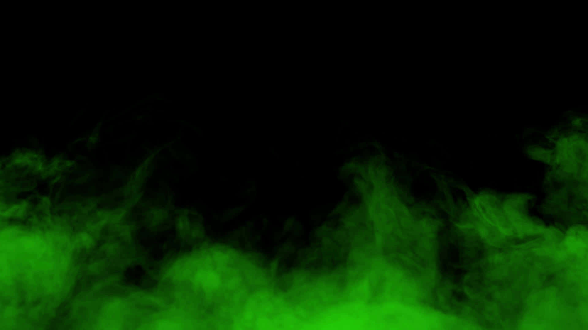Fuego simple con humo verde Fondos de pantalla